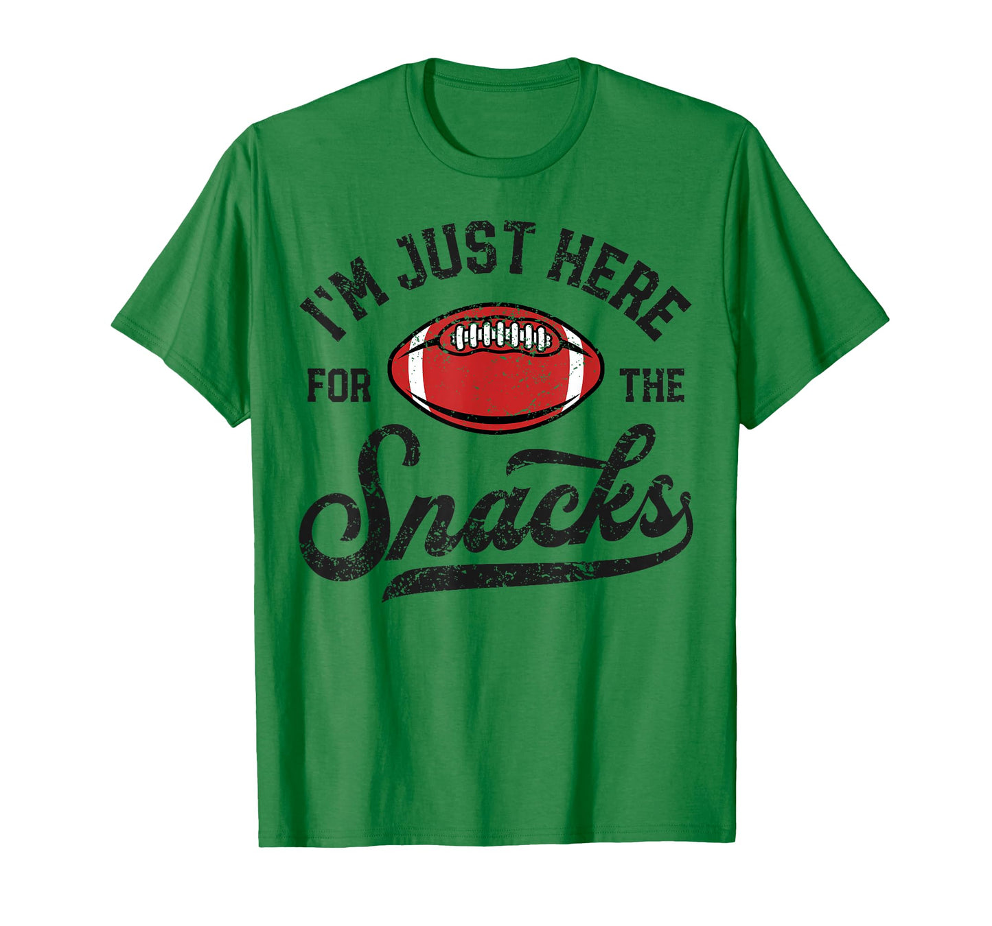 I'm Just Here For The Snacks Funny Fantasy Football League T-Shirt