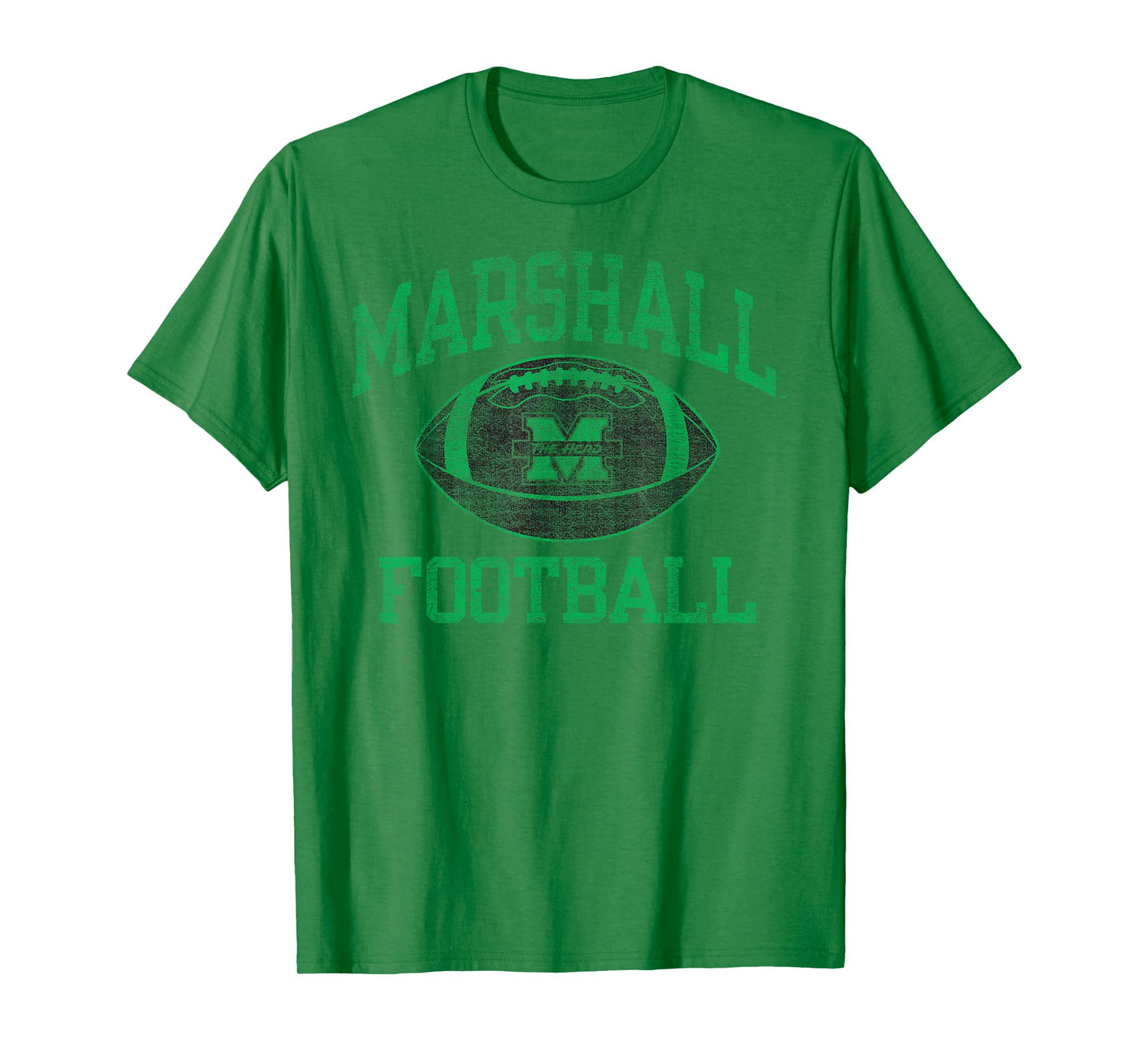 Marshall Thundering Herd Football Intensity White T-Shirt