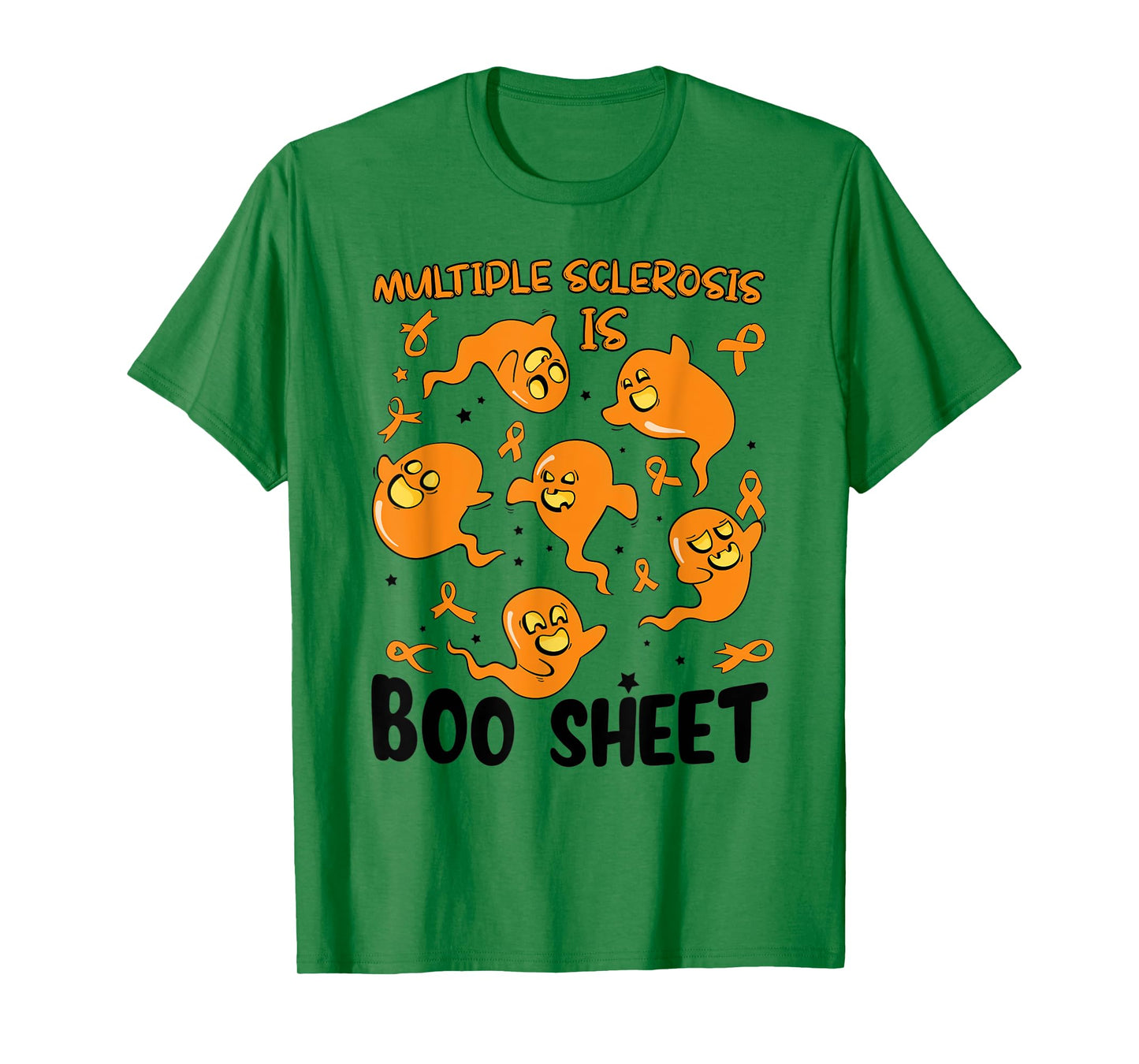Funny Multiple Sclerosis Is Boo Sheet Ghost Halloween T-Shirt