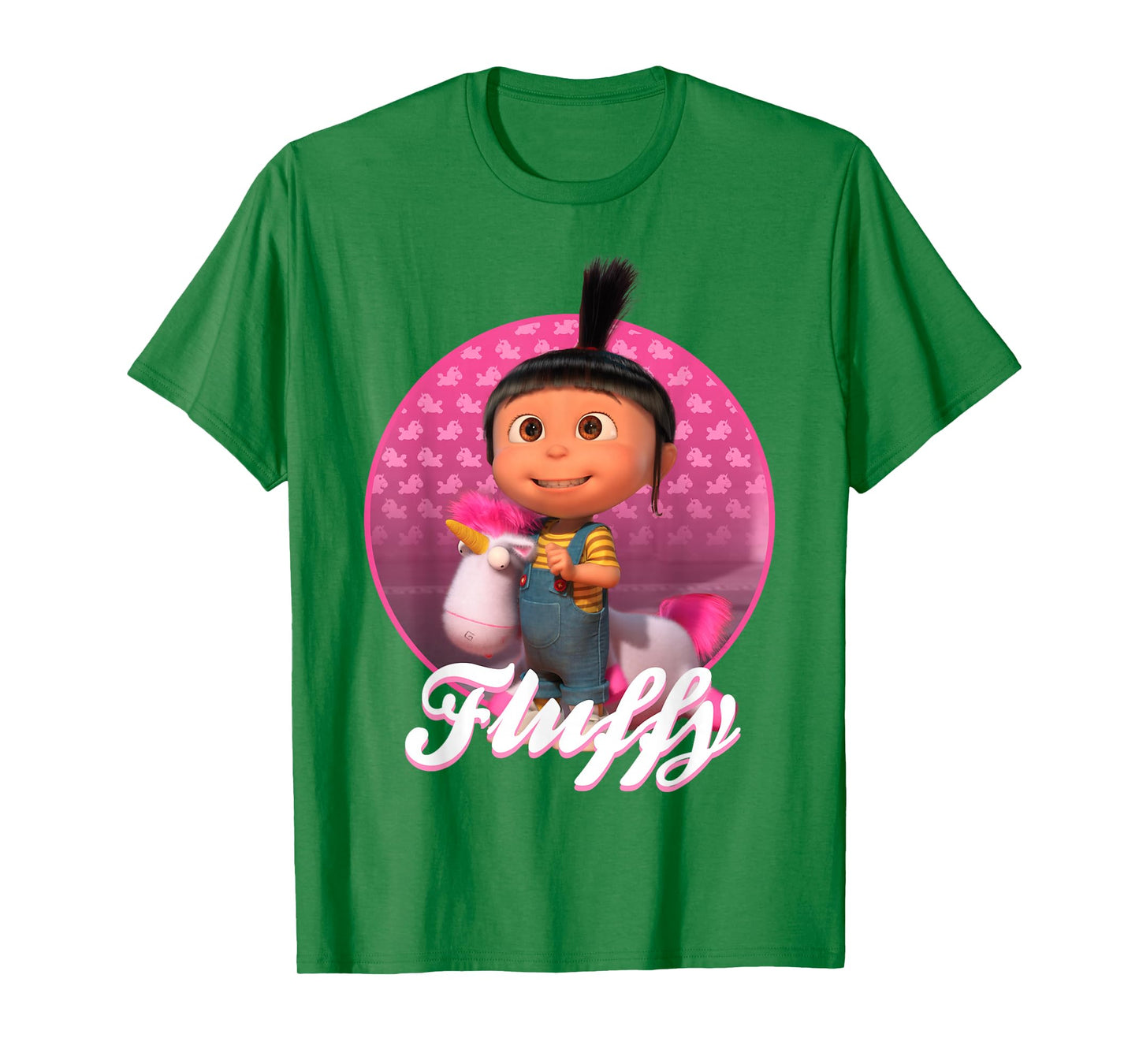 Despicable Me Minions Anges Gru Fluffy Graphic T-Shirt T-Shirt