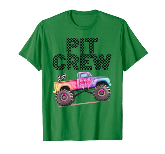Girls Monster Truck Crew Squad Trucks Are My Jam Truck Lover T-Shirt