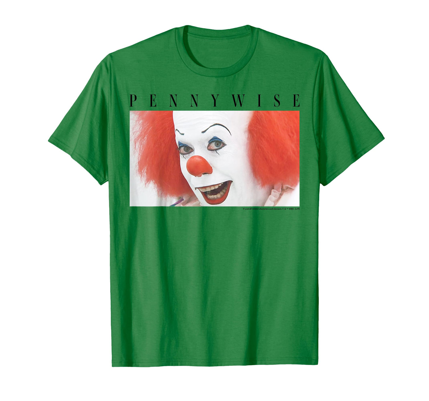 It Miniseries Pennywise Portrait Panel T-Shirt