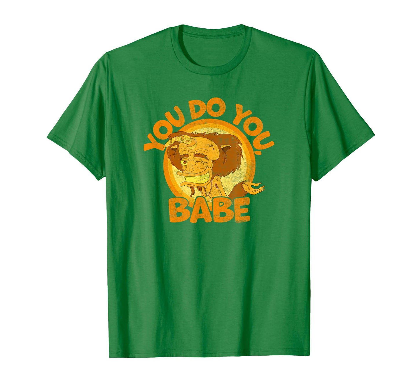 Big Mouth You Do You Babe Hormones Monster Rick Vintage Shot T-Shirt