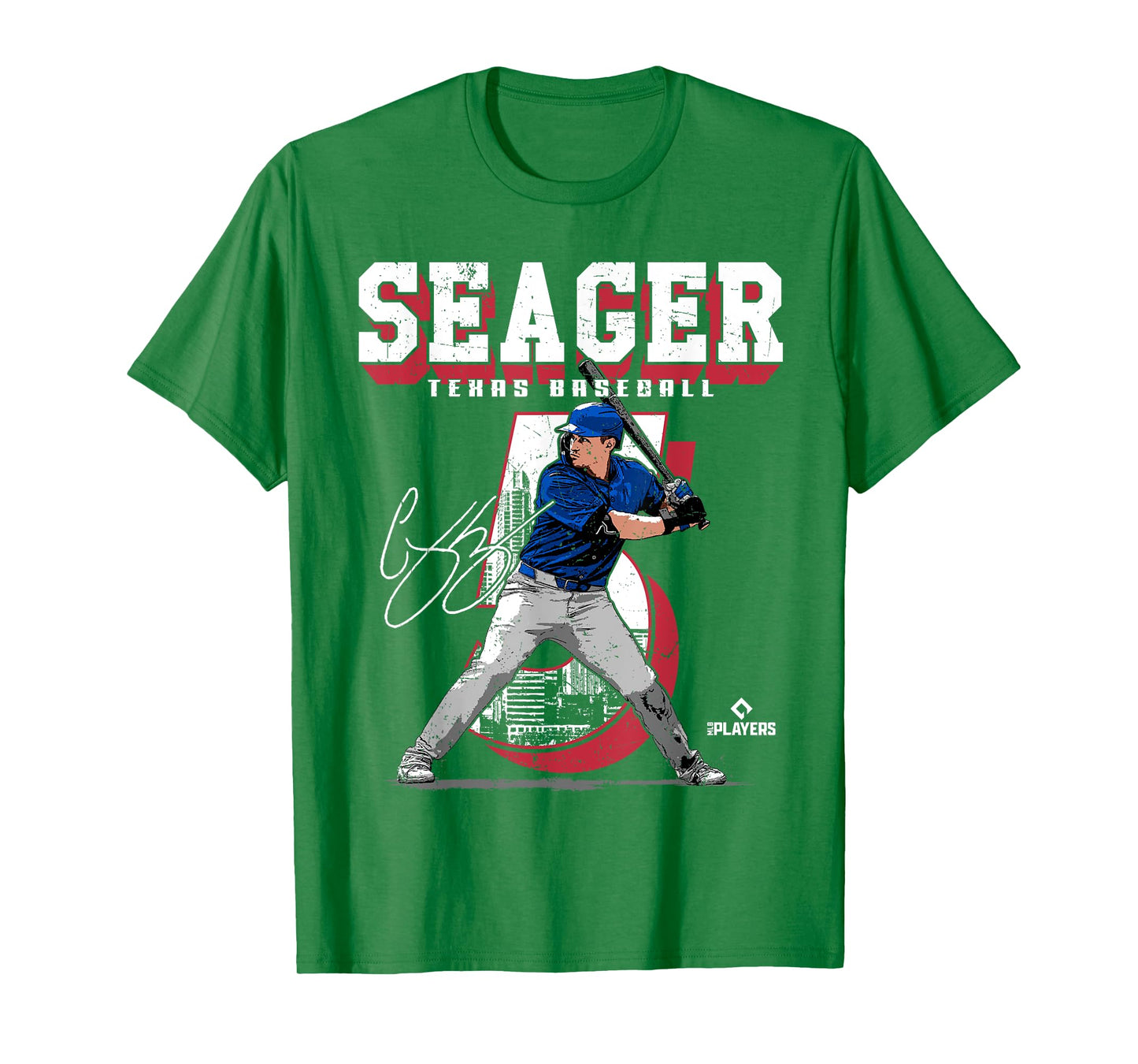 Corey Seager | Texas MLB Baseball Players | MLBCSE206M T-Shirt