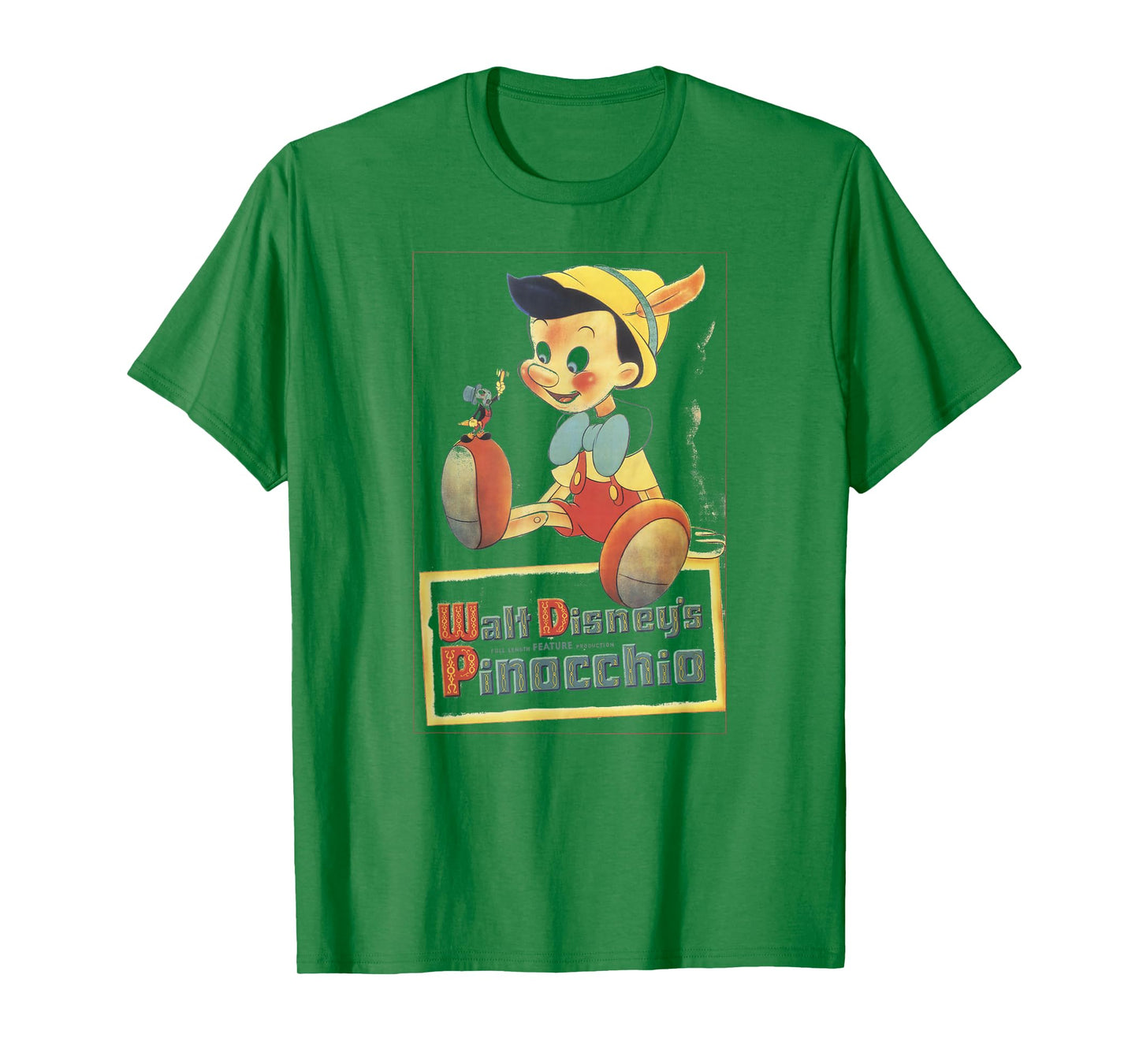 Disney Pinocchio Vintage Portrait T-Shirt