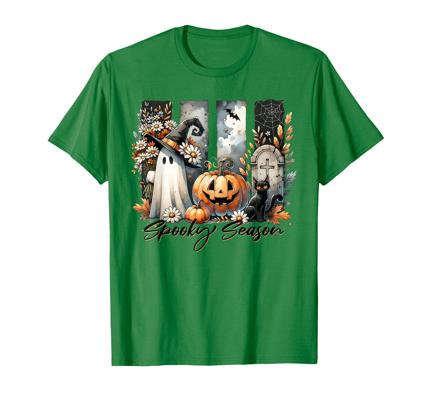 Vintage Halloween Horror Spooky Season T-Shirt