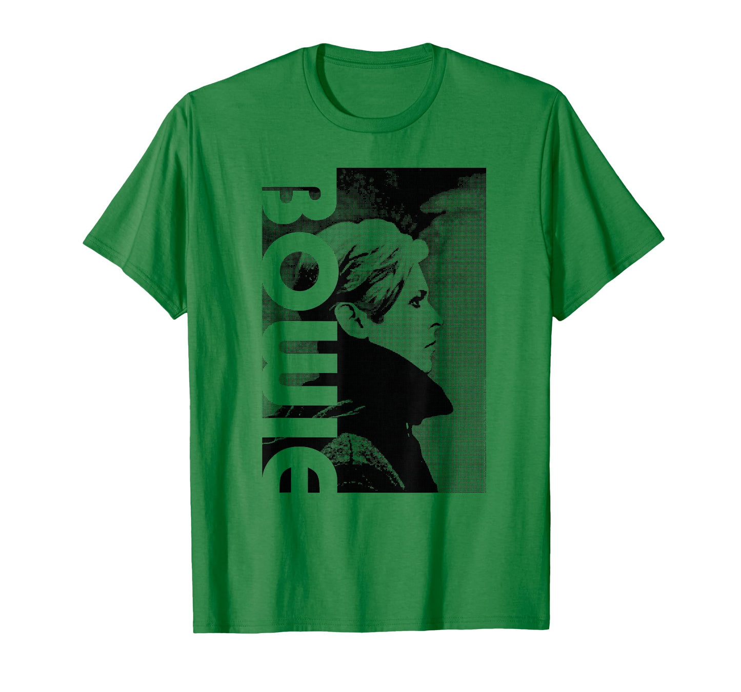 David Bowie Unisex-Adult Grey Small Classic Fit Modern Classic T-Shirt