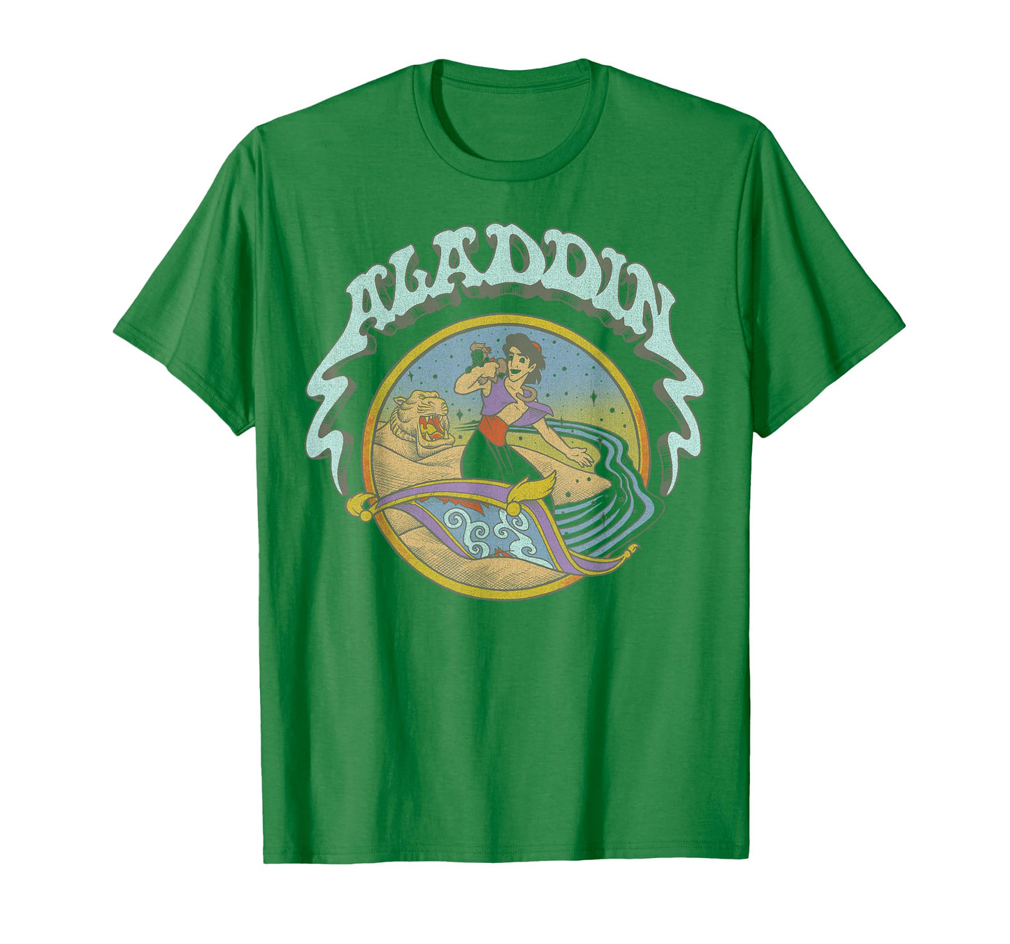 Disney Aladdin and Abu Magic Carpet Surfing T-Shirt