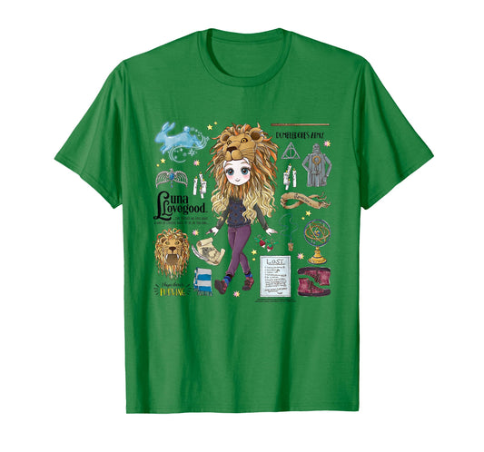 Harry Potter The Eccentric Luna Lovegood T-Shirt Small