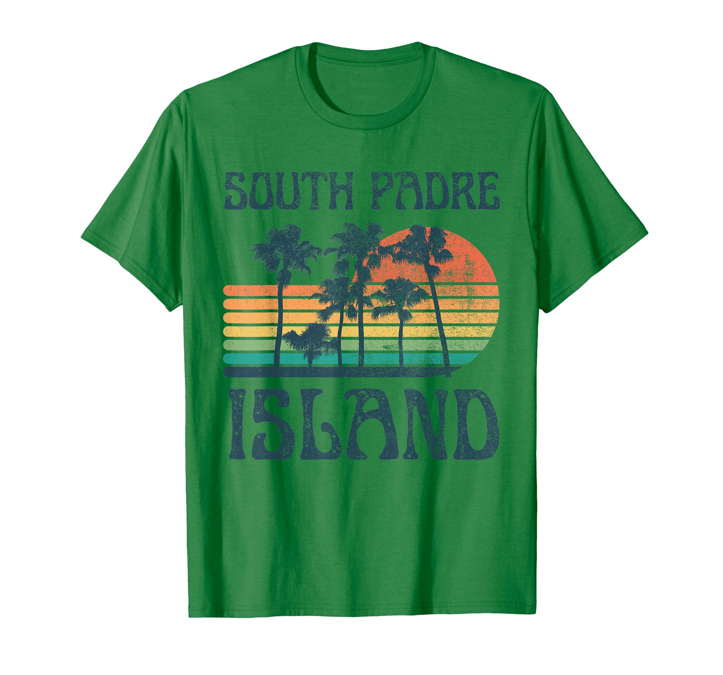 South Padre Island Texas Beach Summer Vacation Vintage T-Shirt