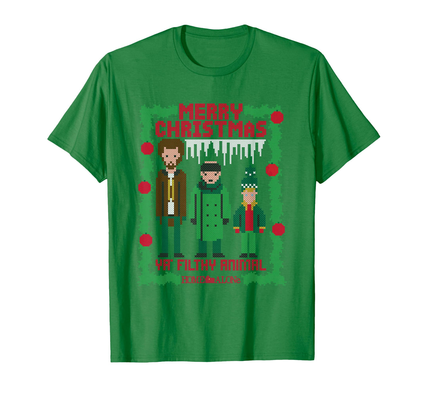 Home Alone Merry Christmas Ya Wet Bandits Ugly Sweater T-Shirt