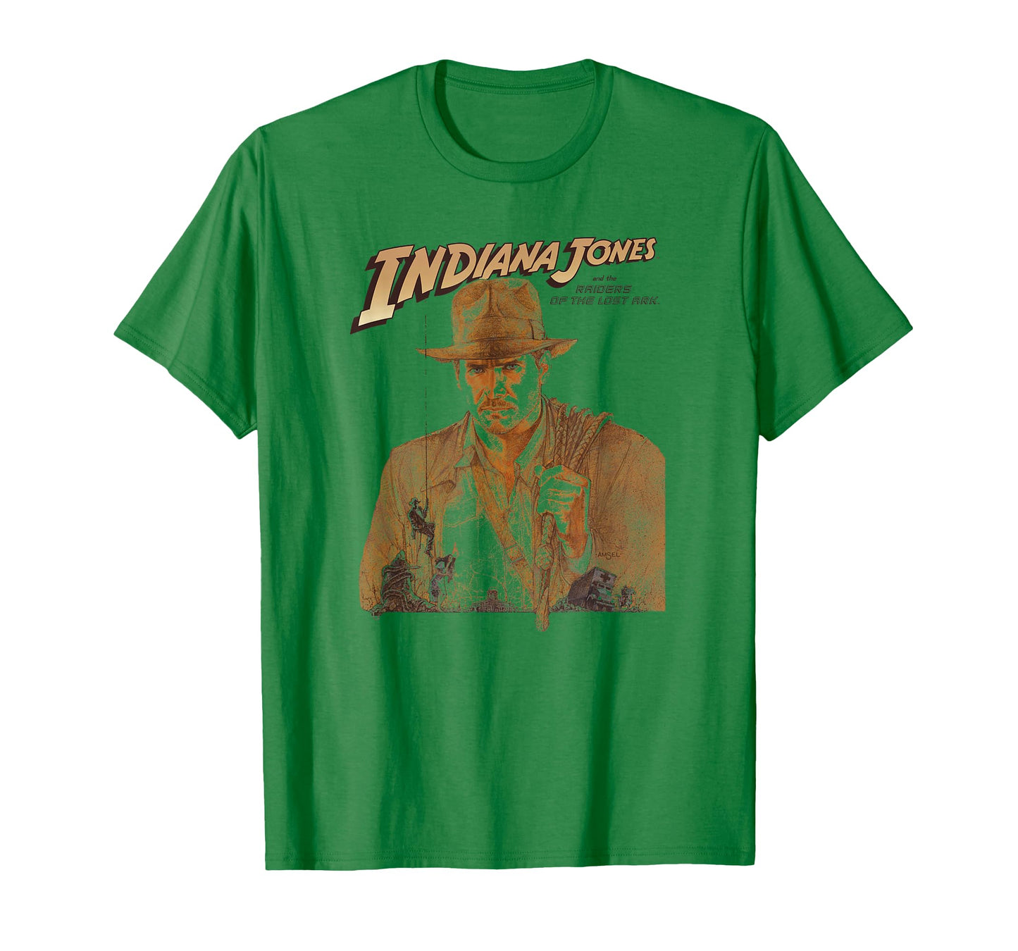 Indiana Jones Raiders of The Lost Ark Tonal Movie Poster T-Shirt