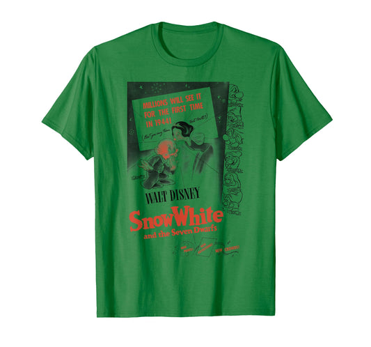 Disney Snow White Vintage Movie Poster T-Shirt