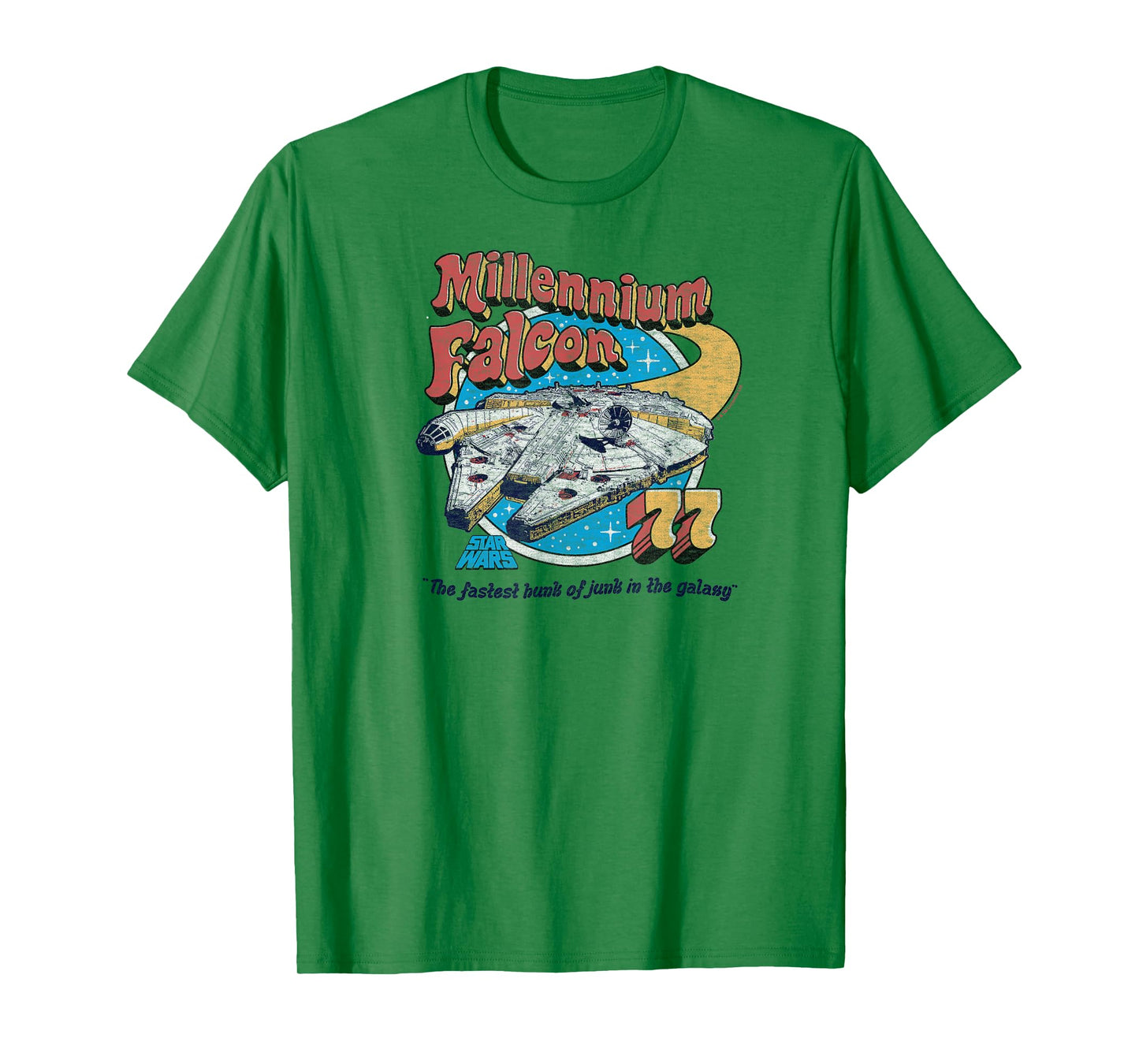 Star Wars - Millennium Falcon The Fasted Junk In The Galaxy T-Shirt
