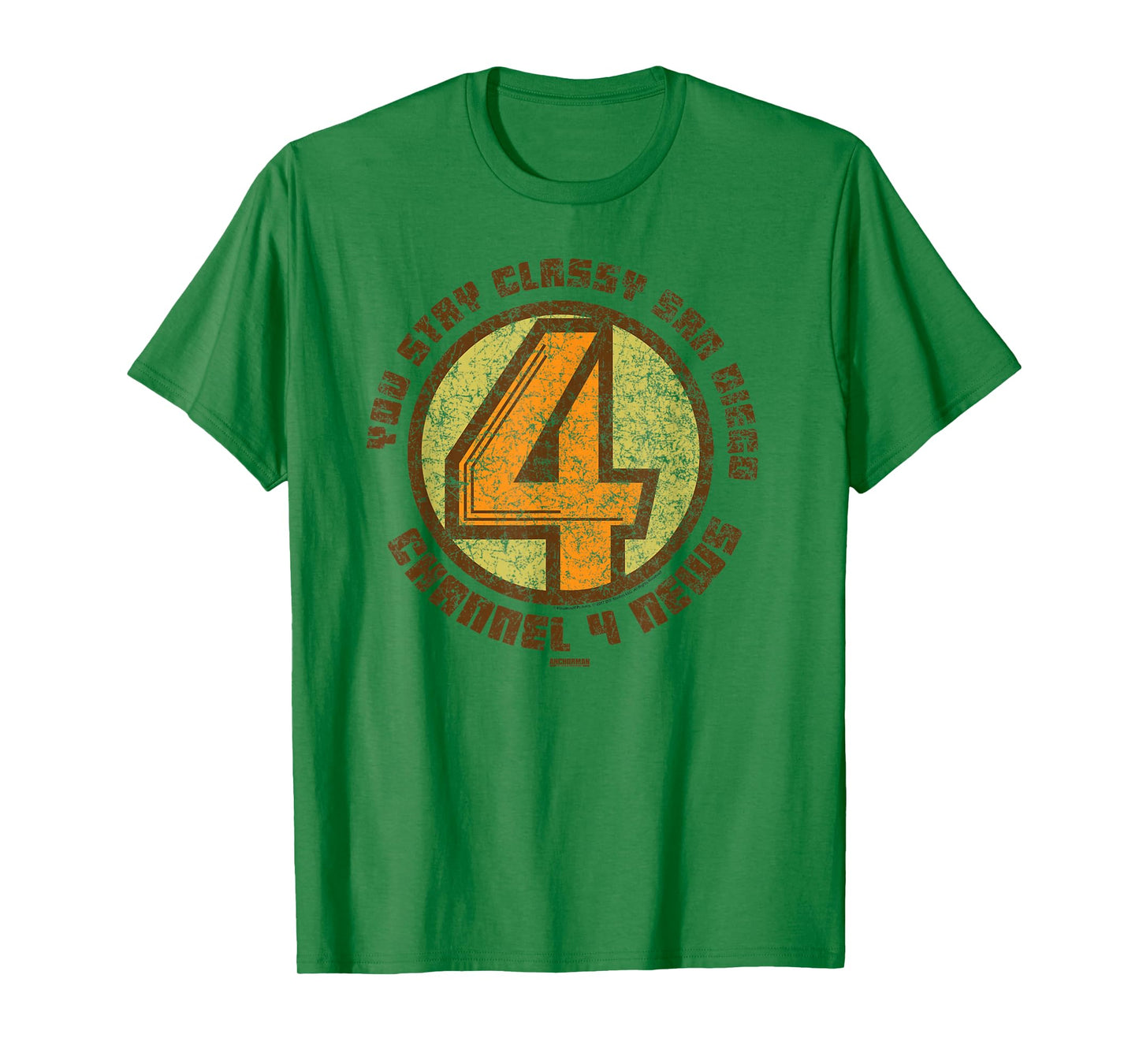 Anchorman Channel 4 News T-Shirt