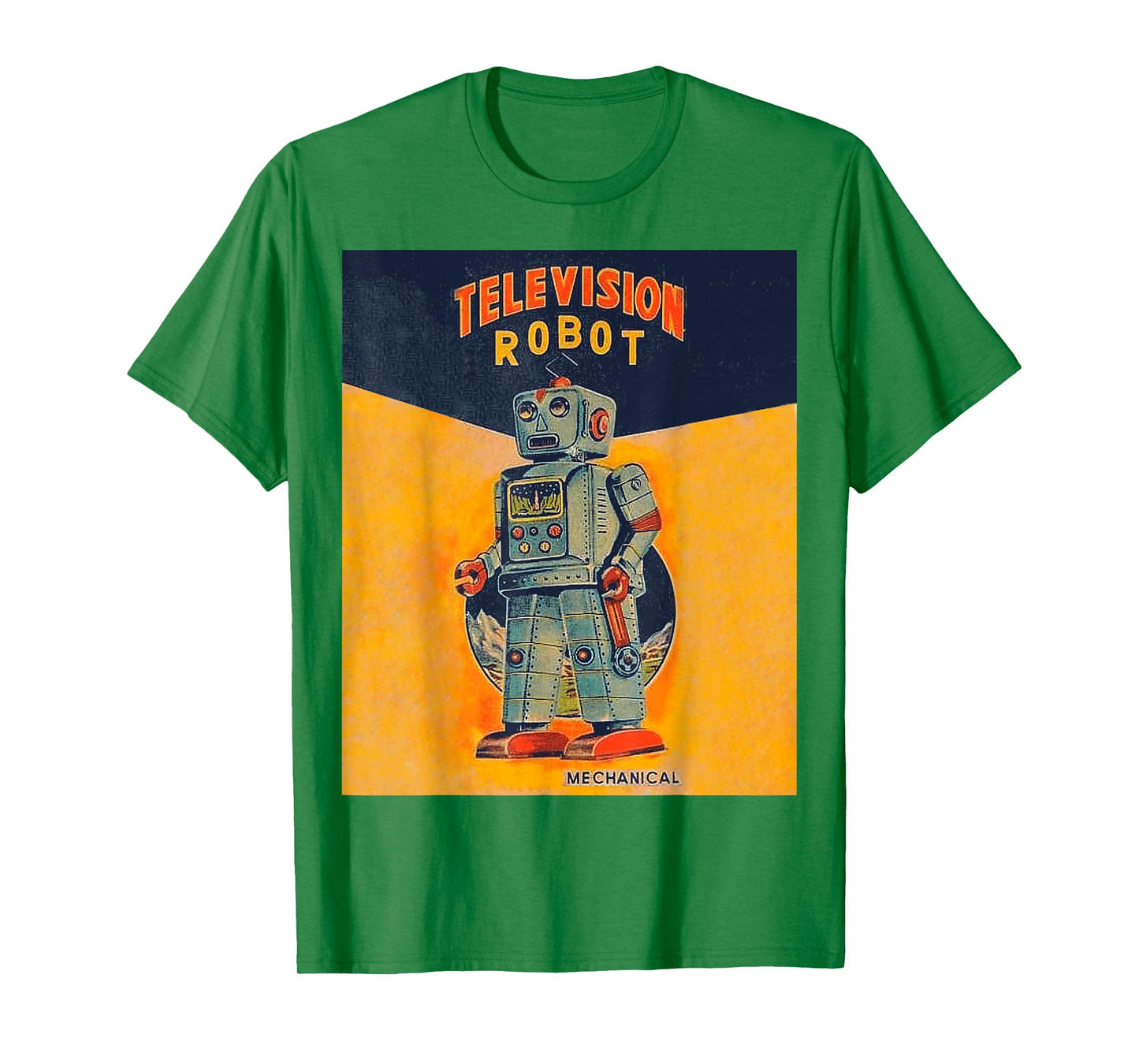 Vintage Graphics American Toy Television Robot Old Retro T-Shirt