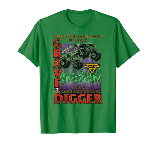 Monster Jam Keeping The Shovel Sharp Since 1982 Motor Sports T-Shirt