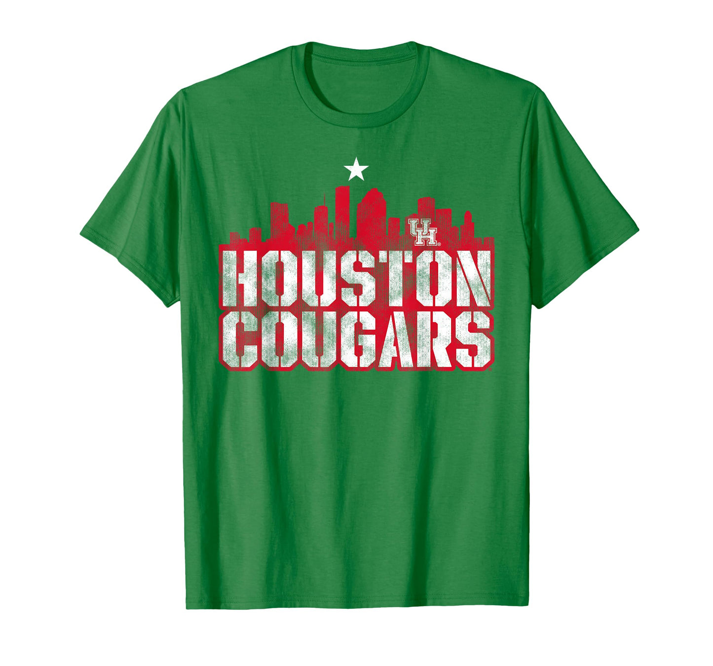 University of Houston | Houston Blue Collection Stencil Sky T-Shirt