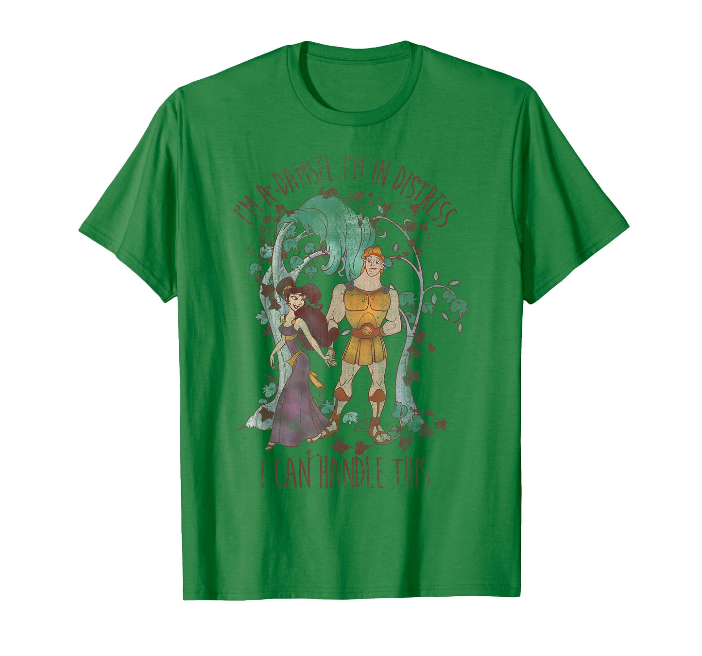 Disney Hercules Meg I'm in Distress I Can Handle This T-Shirt
