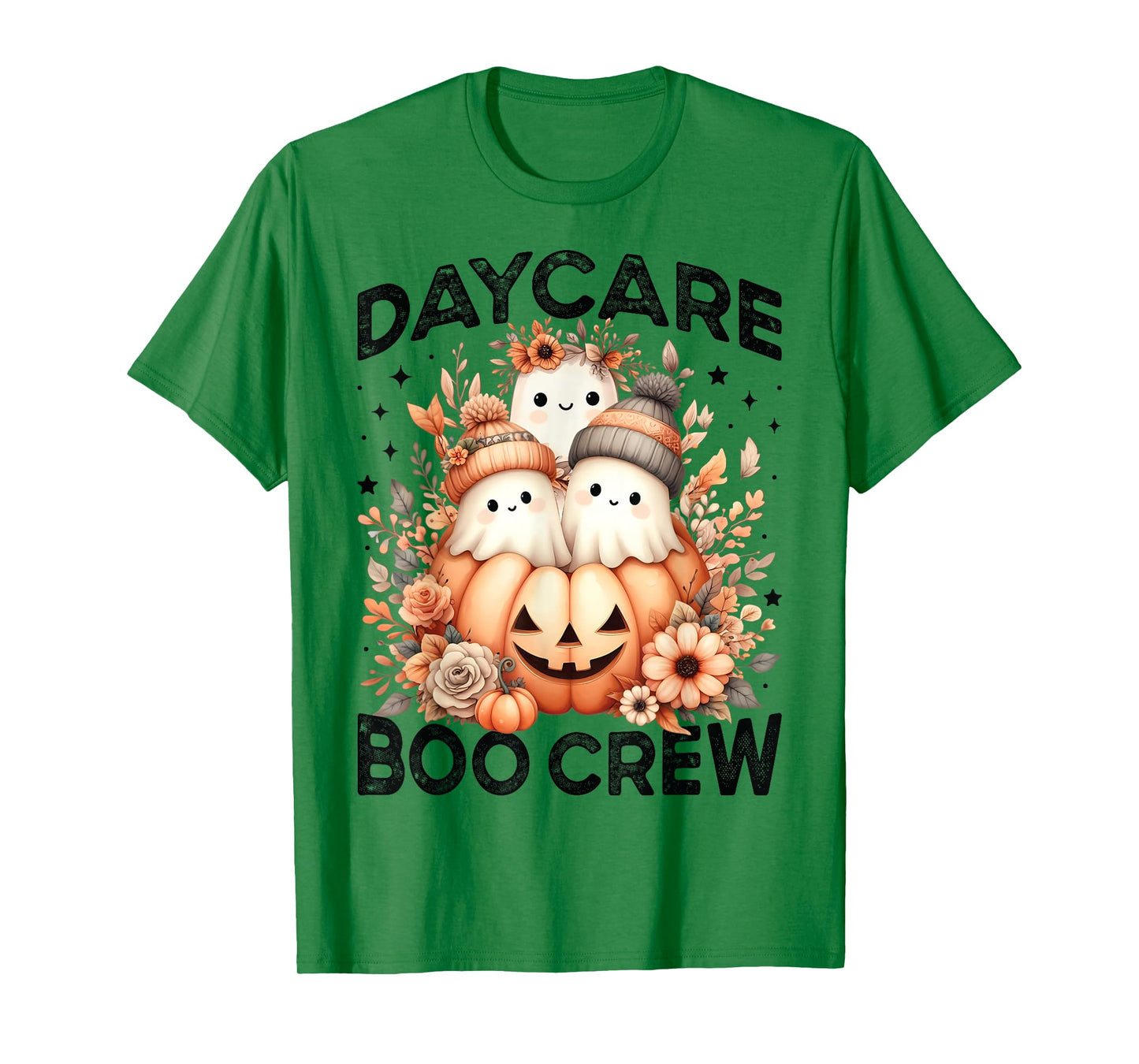 Boo Crew Daycare Teacher Matching Halloween Costume Ghost T-Shirt
