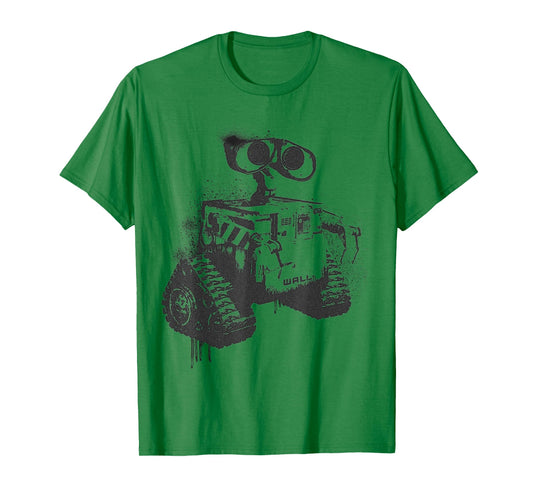 Disney Pixar Wall-E Spray Paint Stencil T-Shirt