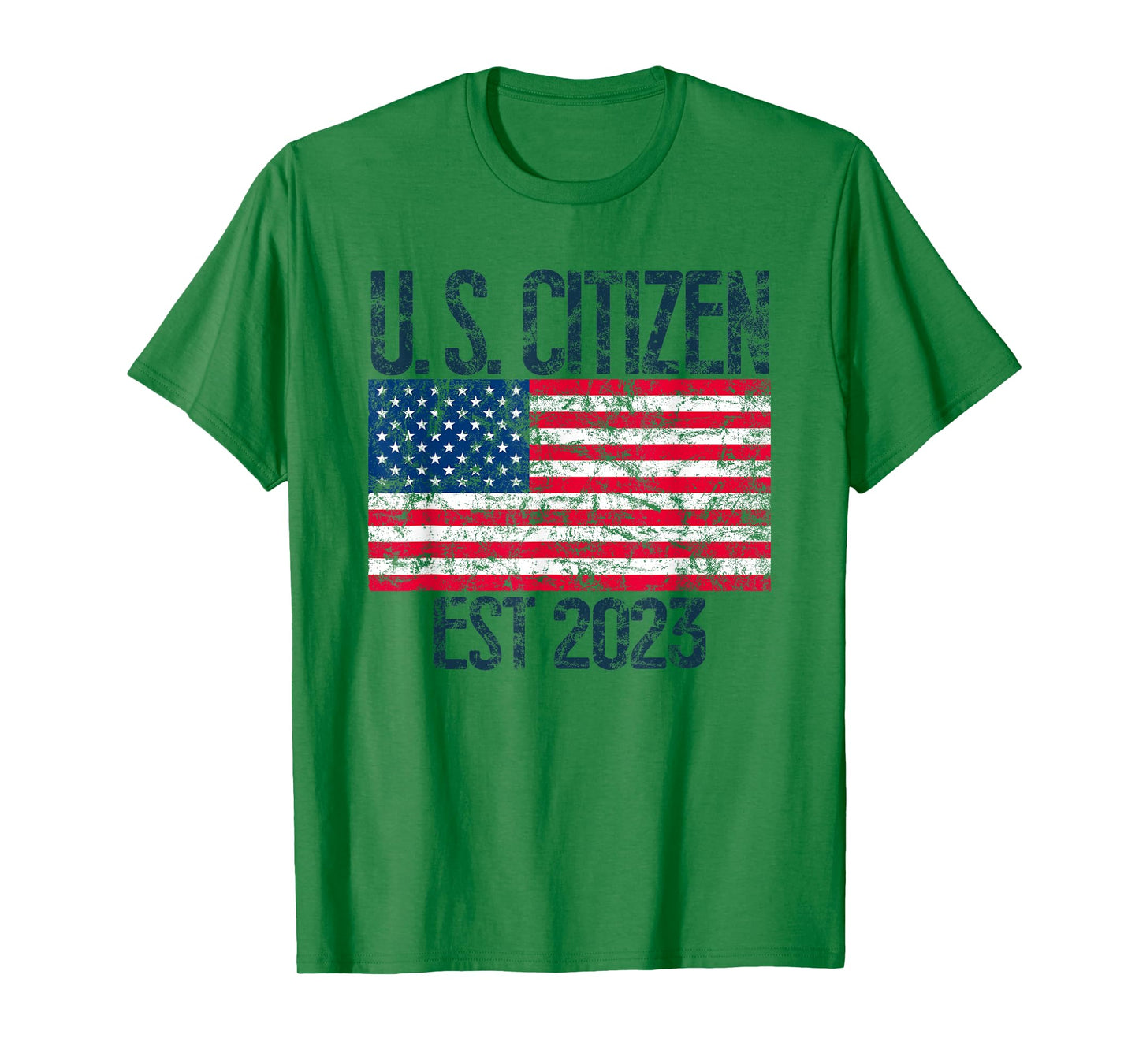 New US Citizen Est 2023 American Immigrant Citizenship T-Shirt