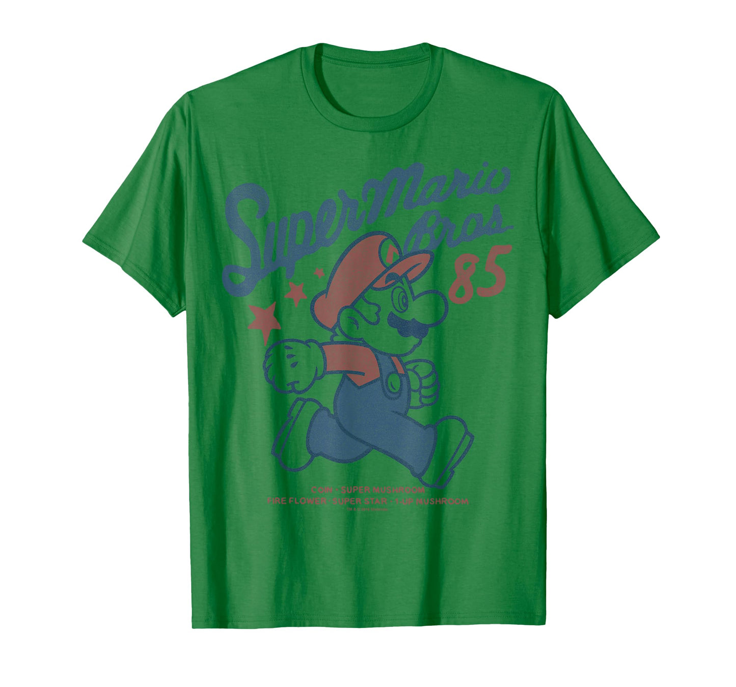 Nintendo Super Mario Brothers '85 Vintage Stars T-Shirt T-Shirt