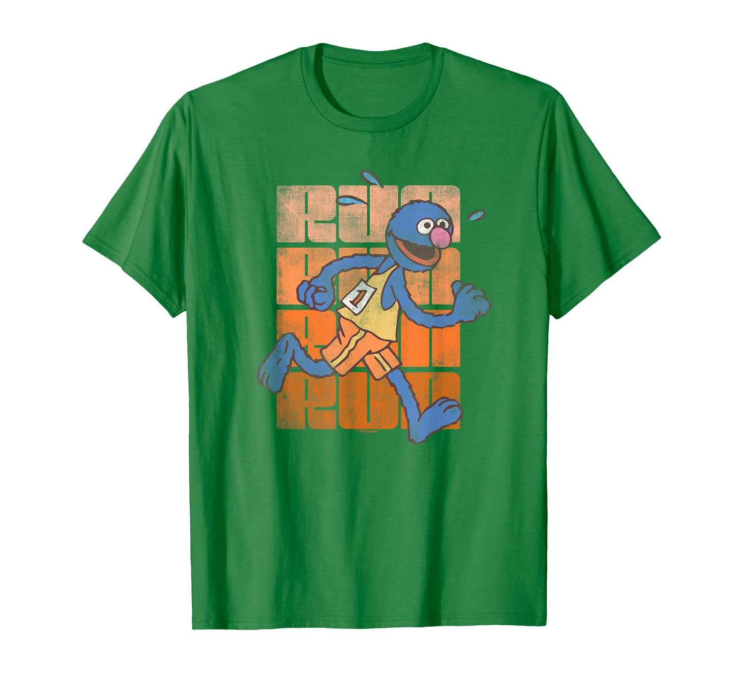 Sesame Street Run Run Grover T-Shirt