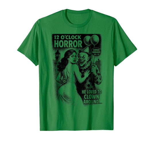 Cursed Romance Vol. 10 - Creepy Clown Horror Love Story T-Shirt