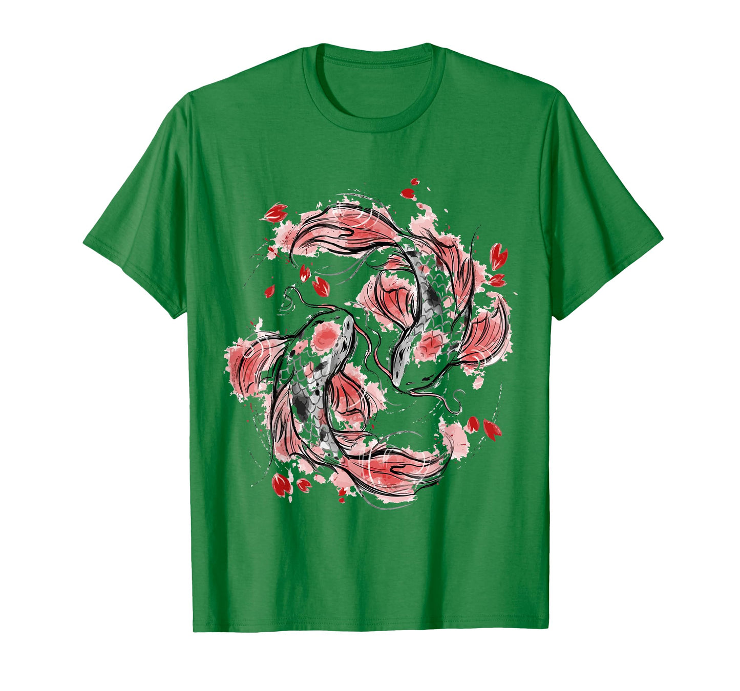 Japanese Asian Koi Fish Carp Nishikigoi Fish T-Shirt