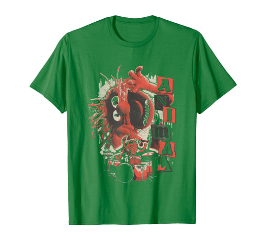 Disney The Muppets Animal Classic Punk Rocker T-Shirt