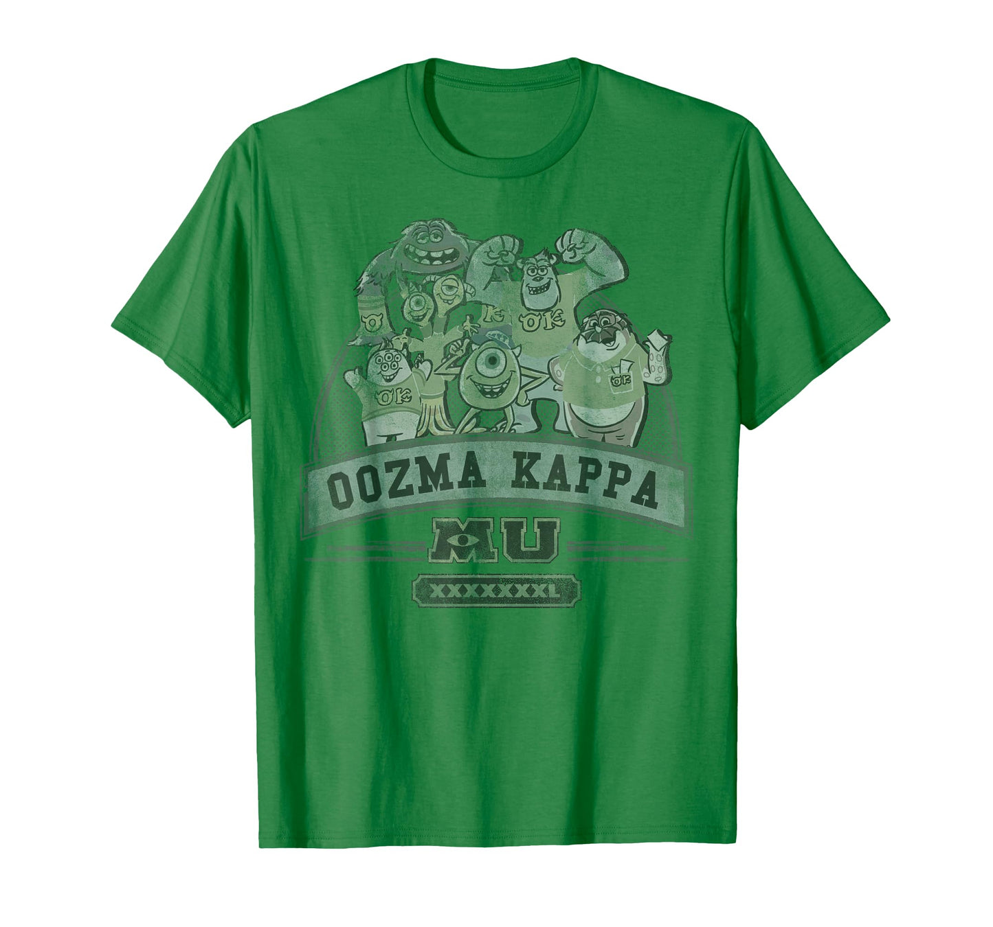 Disney Pixar Monsters University Oozma Kappa Vintage Group T-Shirt