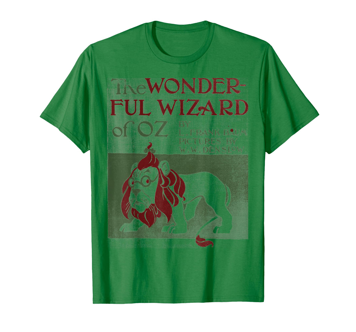 Wizard of oz Shirt Cowardly brave lion Vintage classic book T-Shirt