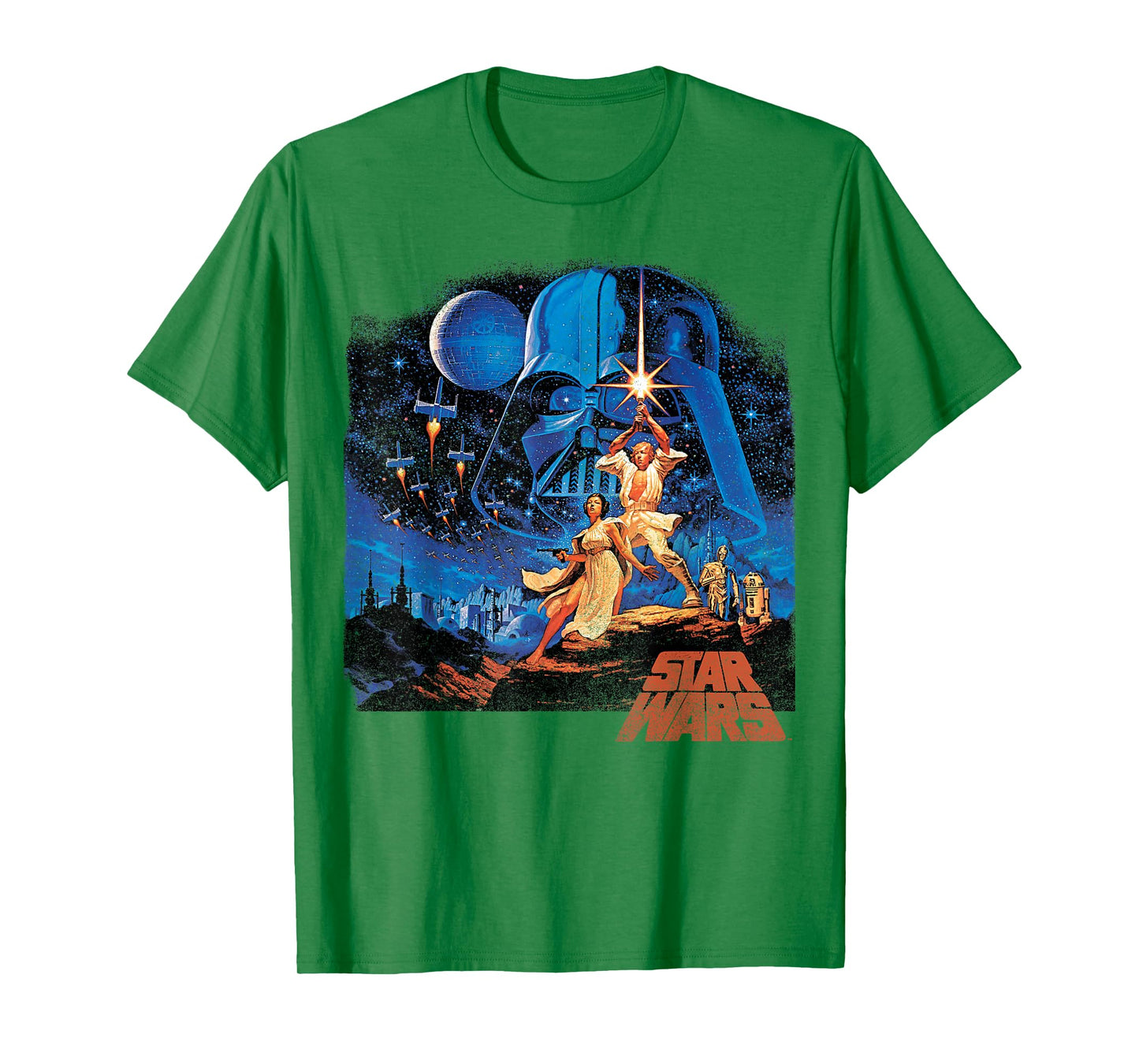 Star Wars A New Hope Classic Vintage Poster T-Shirt C2 T-Shirt