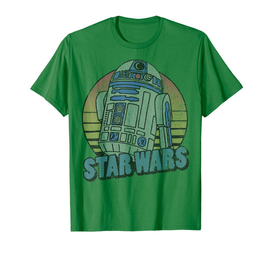 Star Wars R2-D2 Retro Style Portrait T-Shirt