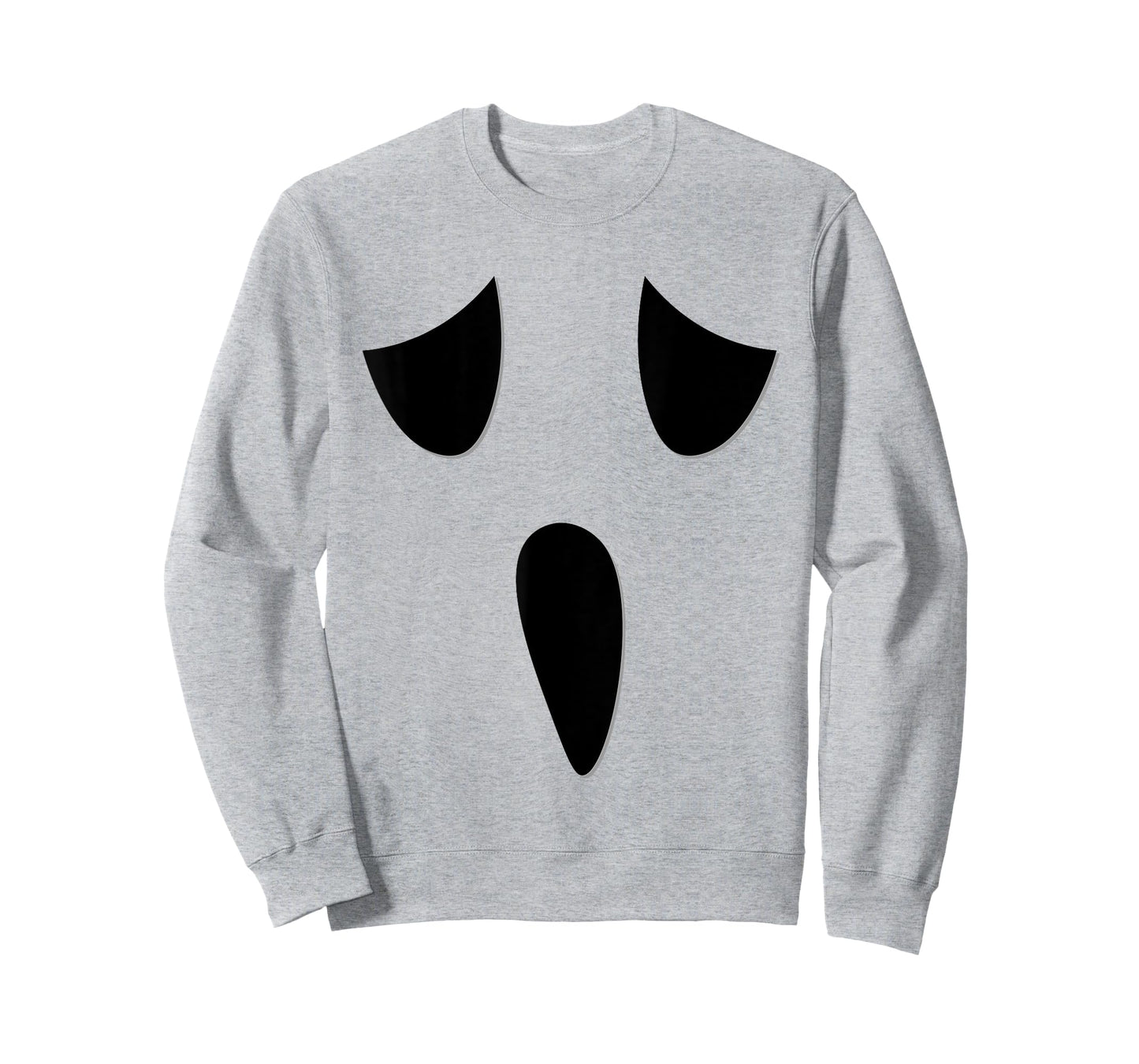Ghost Face Costume Funny Kids Halloween Outfit Ghoul Face T-Shirt