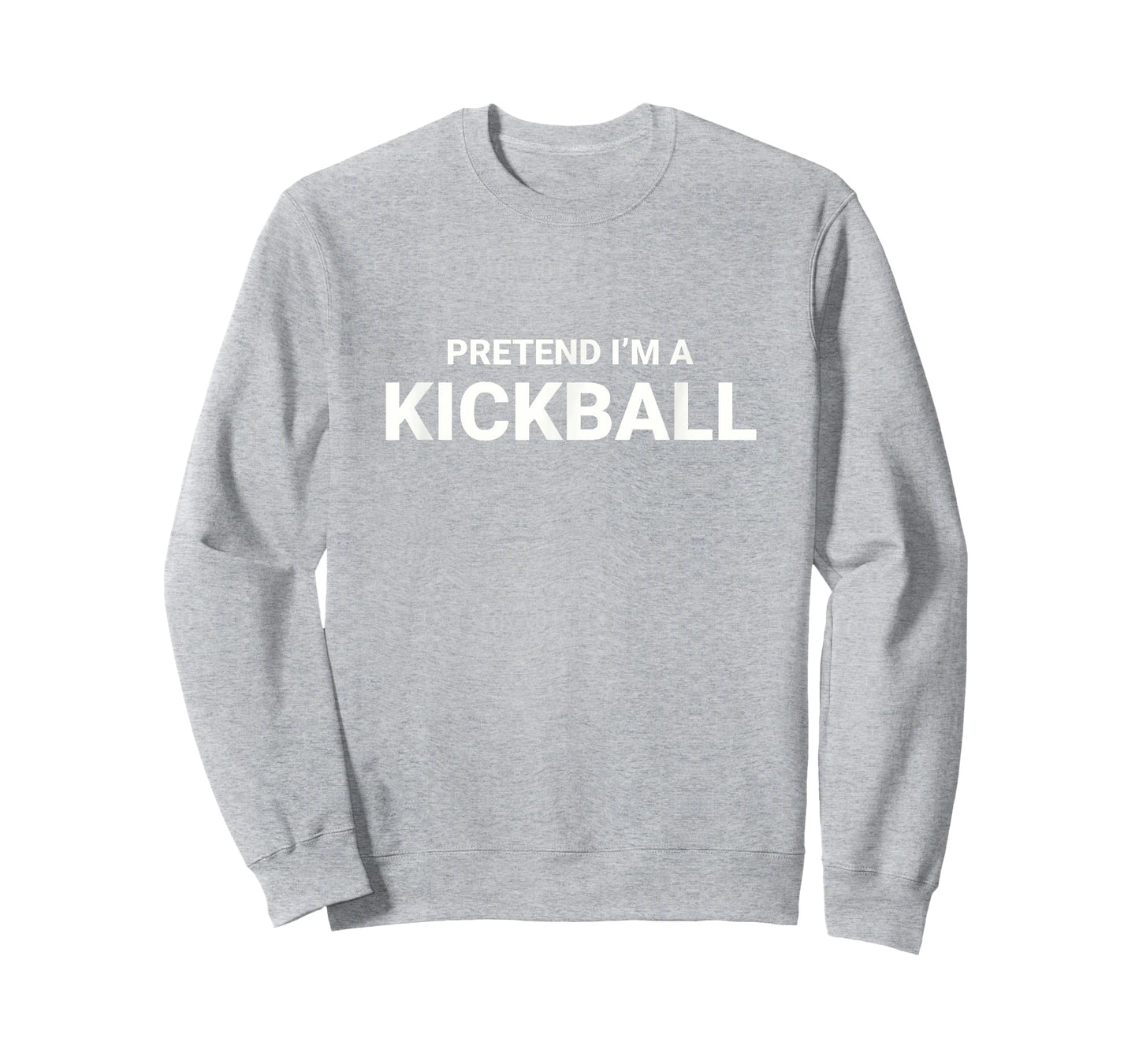Pretend I’m A Kickball, easy funny lazy halloween costume T-Shirt
