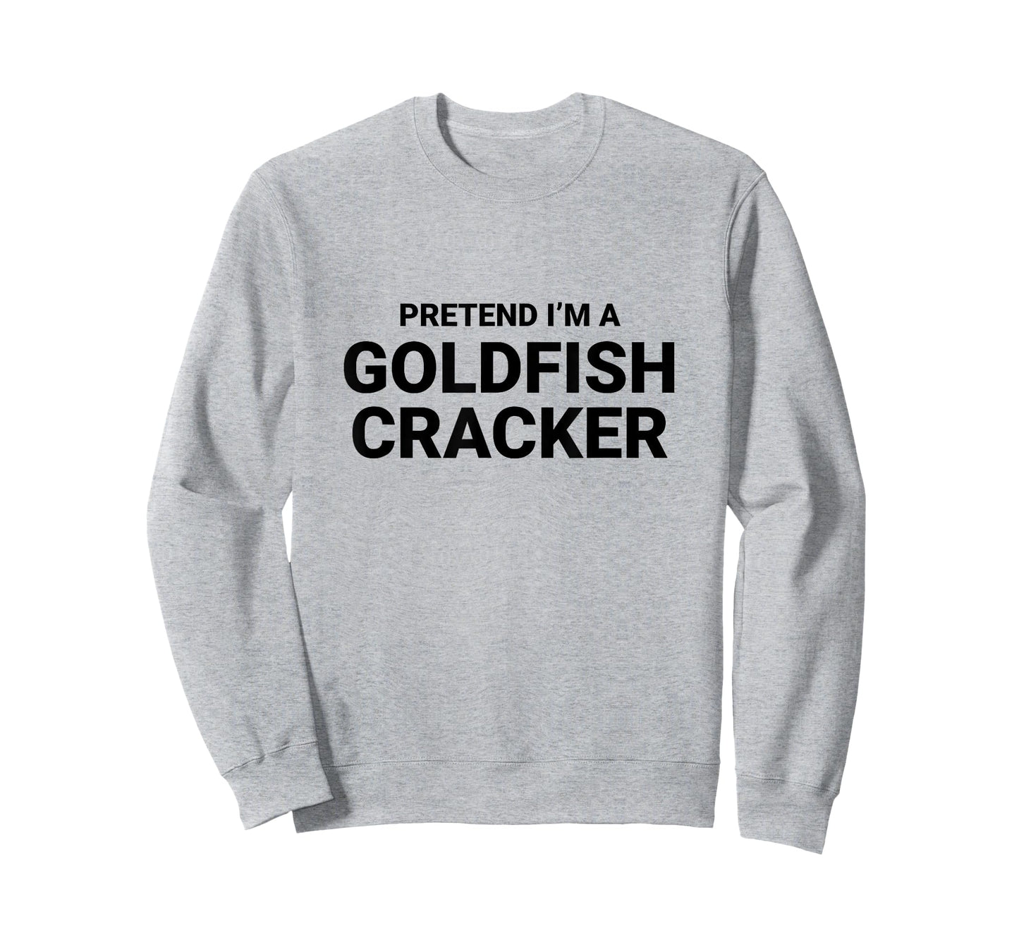 Pretend I’m A Goldfish Cracker, easy funny halloween costume T-Shirt