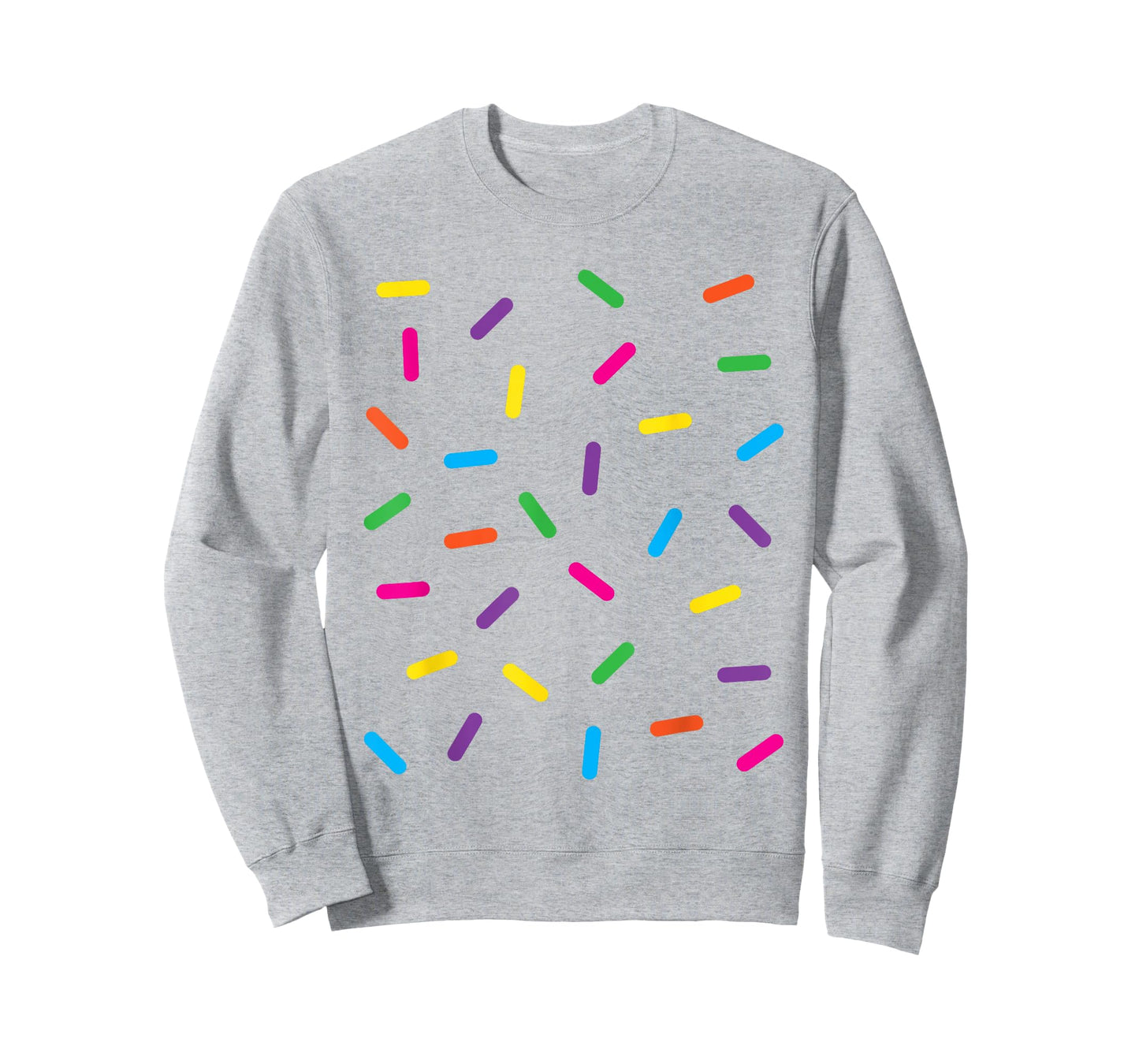 Funny Ice Cream Rainbow Sprinkles Jimmies Halloween Costume Men Women Kids T-Shirt