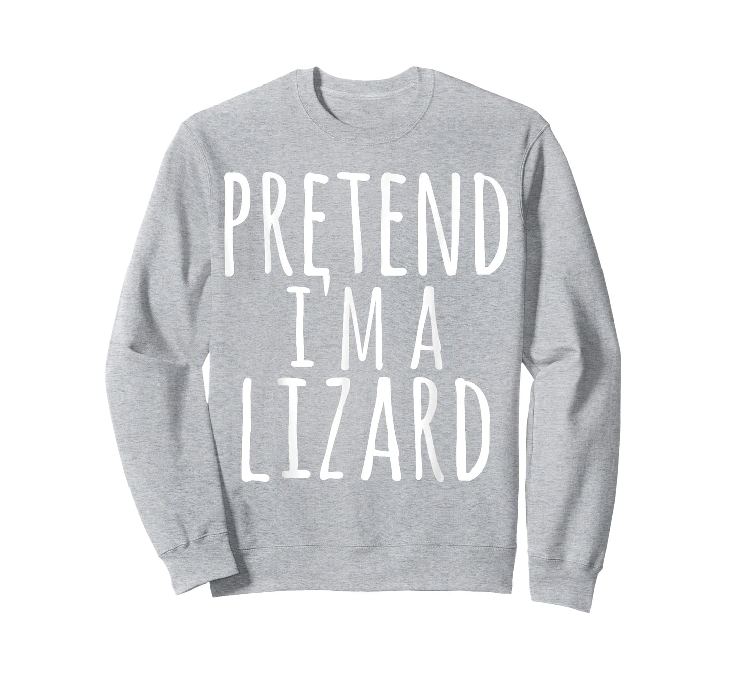 Funny Easy Lazy Halloween PRETEND I'M A LIZARD Costume Gift T-Shirt