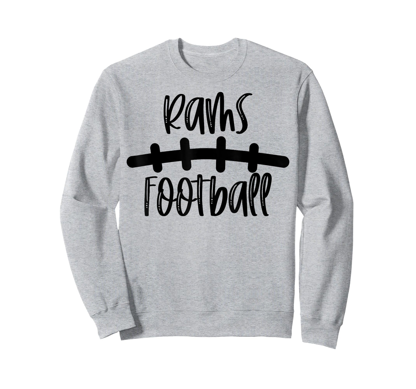 Rams Football School Spirit Team Mascot Game Night T-Shirt
