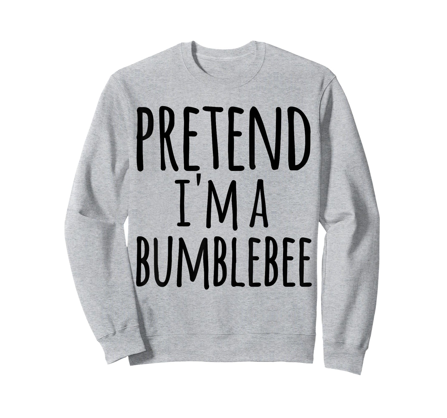 Funny Easy Lazy Halloween PRETEND I'M A BUMBLEBEE Costume T-Shirt