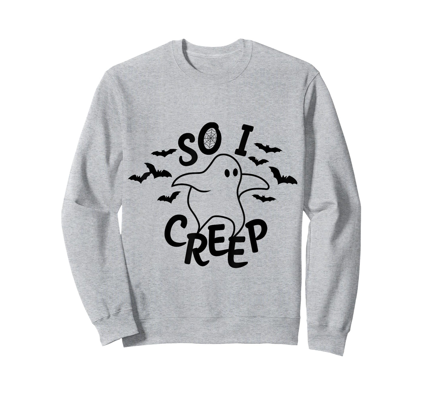 So I Creep Halloween Shirt Funny Ghost Cute Spooky Season T-Shirt
