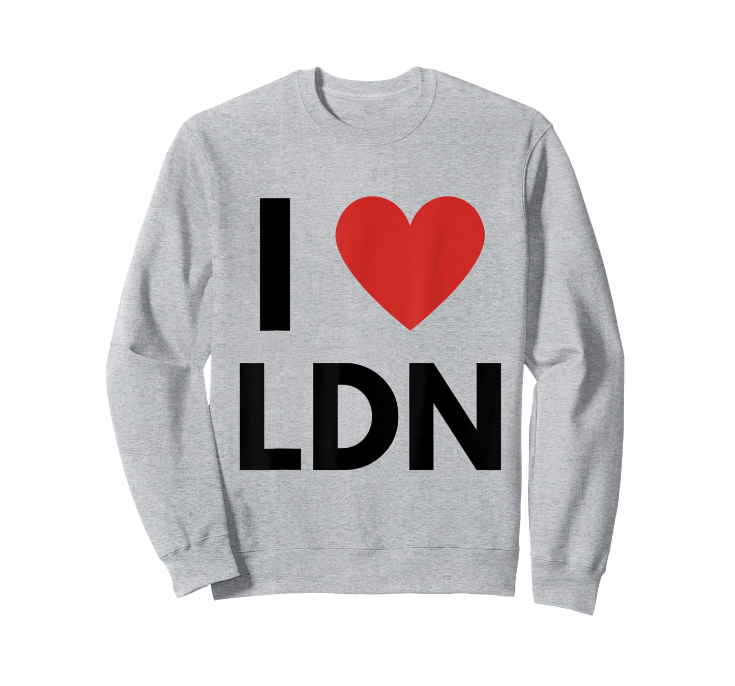 I Love LDN Heart London Love Fan Apparel T-Shirt