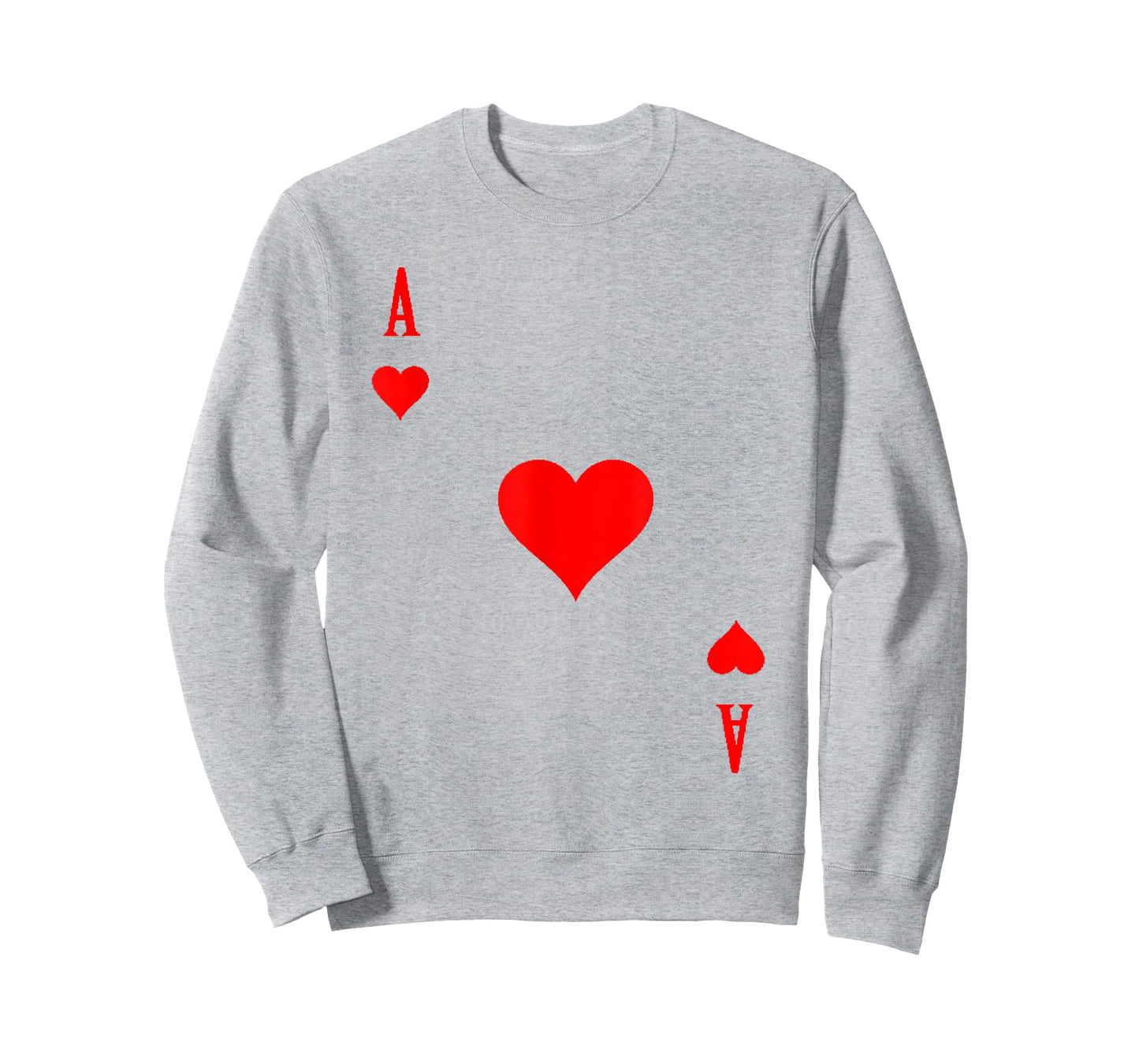 Ace of Hearts Costume Funny Poker Card Deck T-Shirt