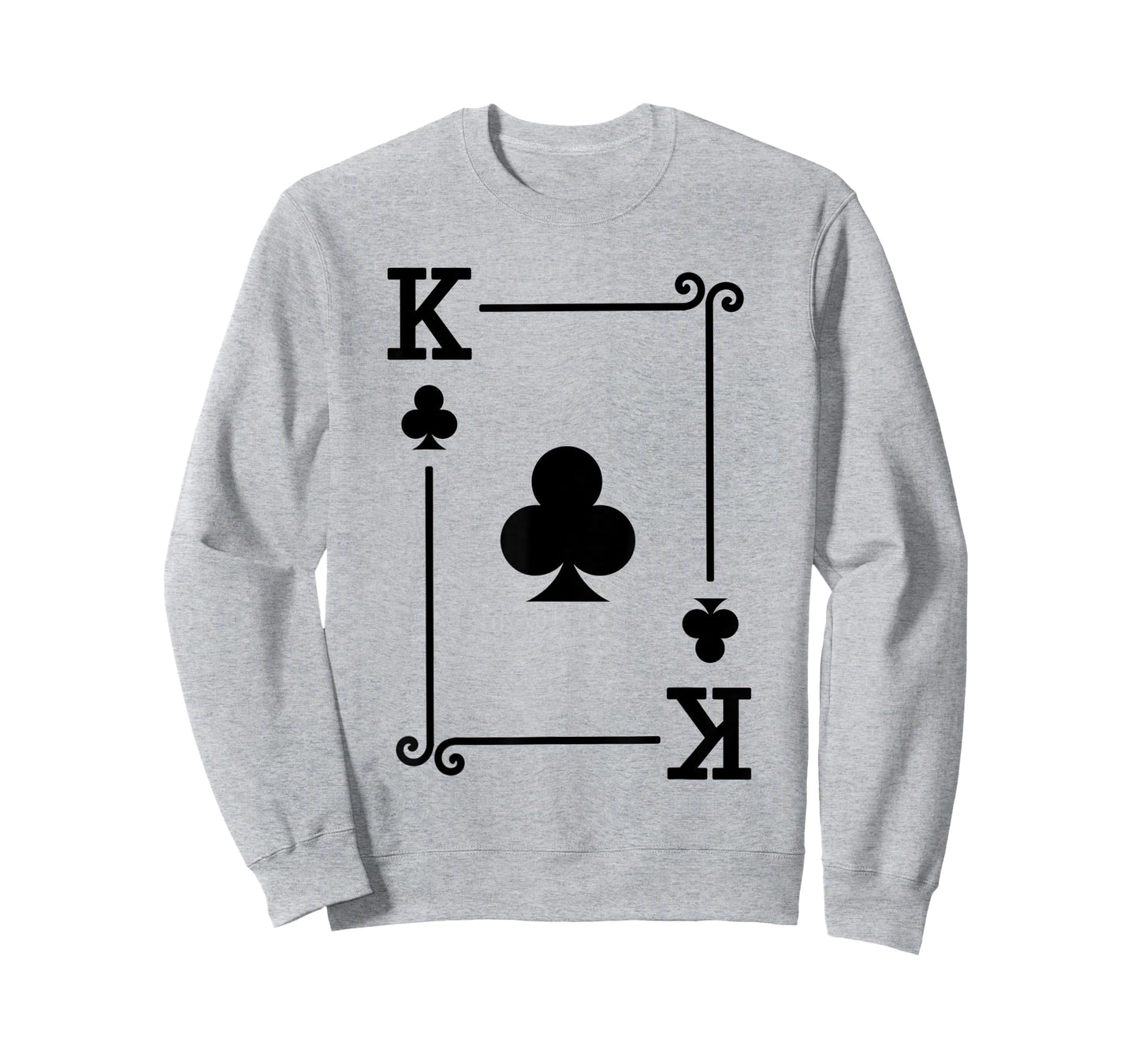 Playing Cards Costume - Clubs Card Suit - King Clubs T-Shirt