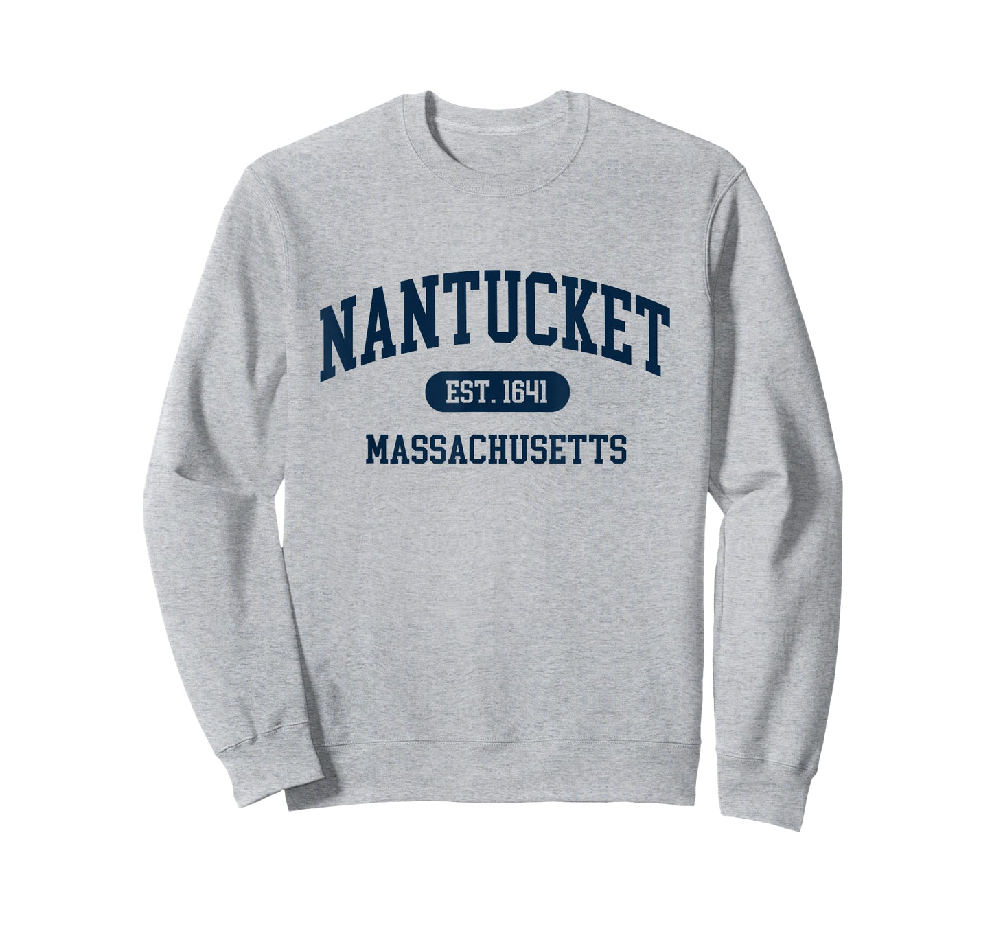 Nantucket Est 1641 Massachusetts MA Retro Varsity Style T-Shirt