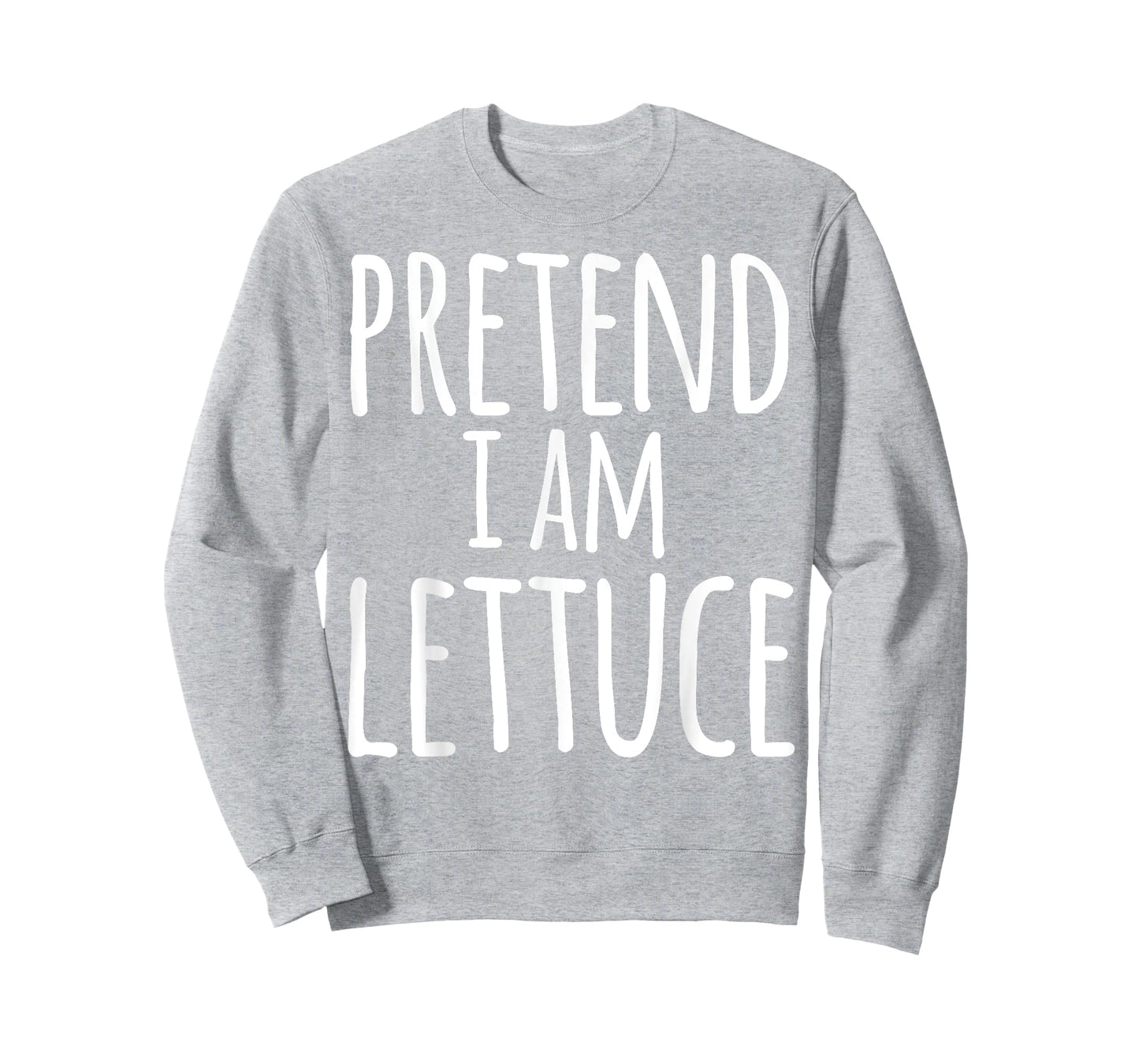 Funny Easy Lazy Halloween PRETEND I AM LETTUCE Costume T-Shirt