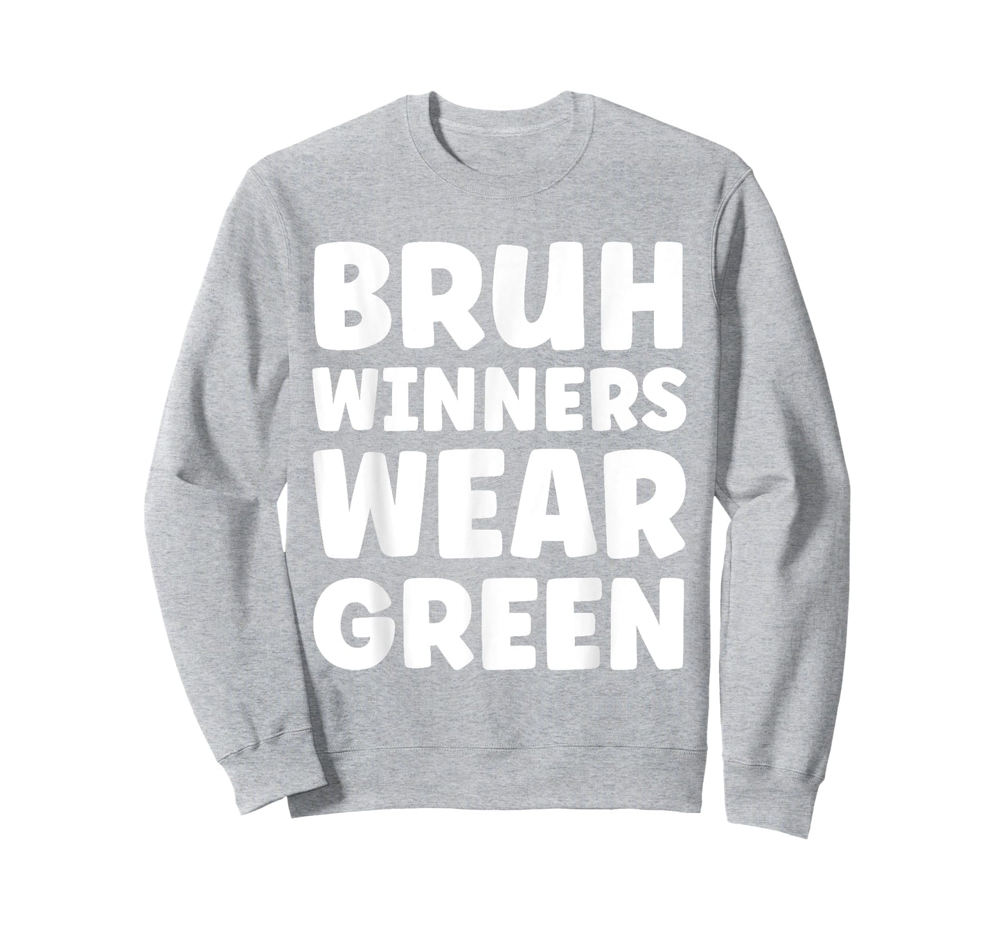 Winners Wear Green Team Spirit Week Game Color Sports T-Shirt