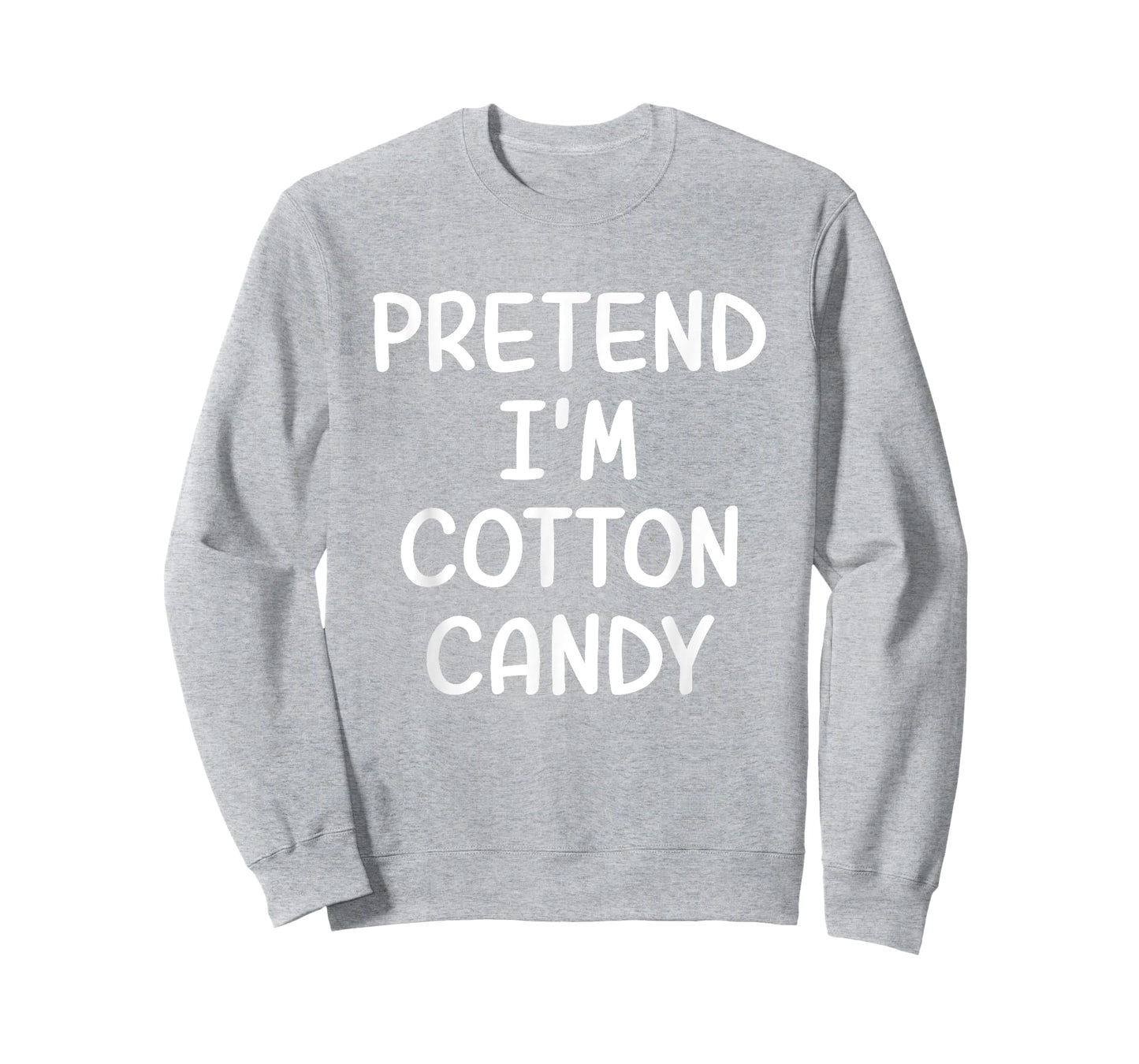 Funny Halloween Party Xmas Lazy Pretend I'm a Cotton Candy T-Shirt
